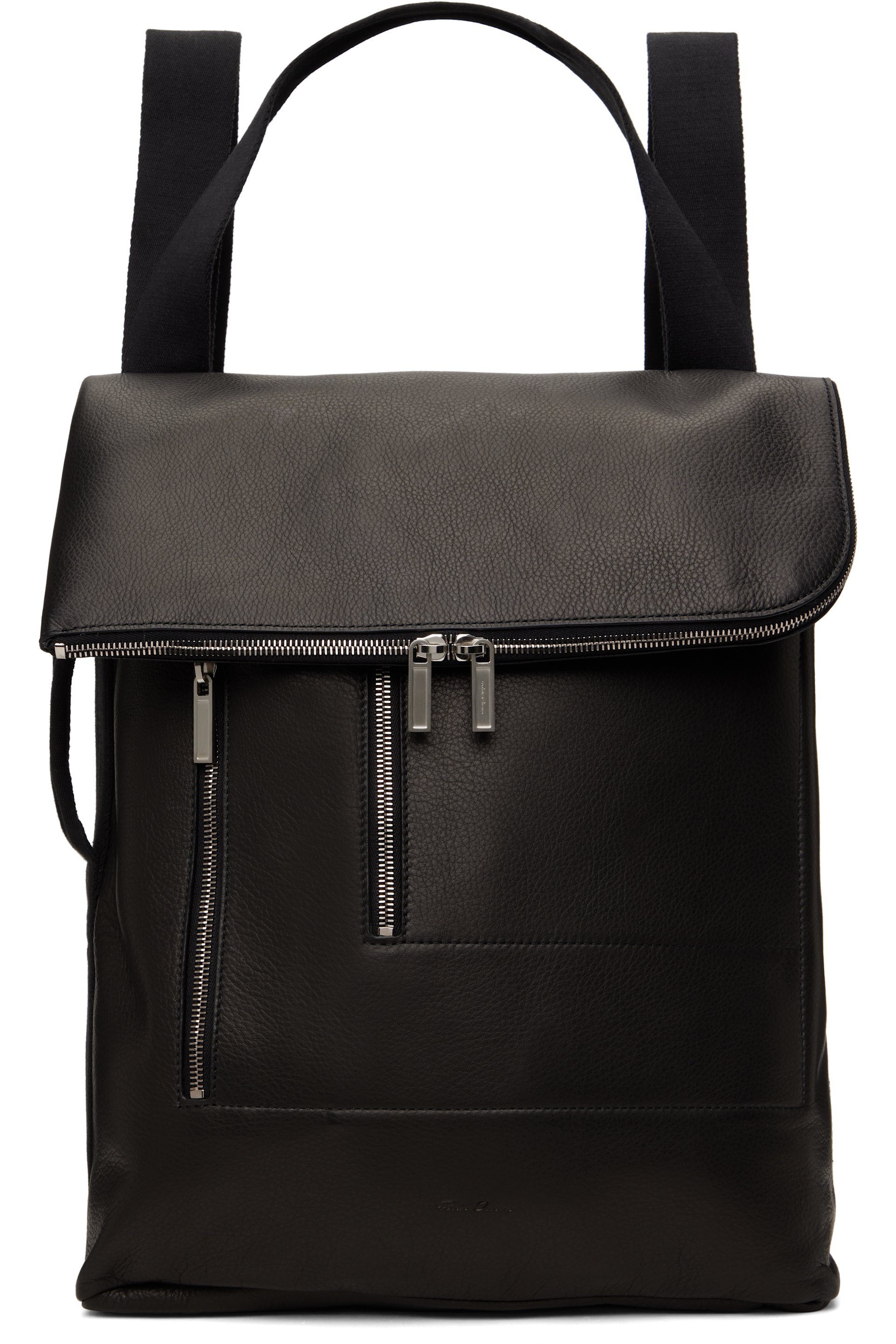 Rick Owens - Black Hollywood Cargo Backpack
