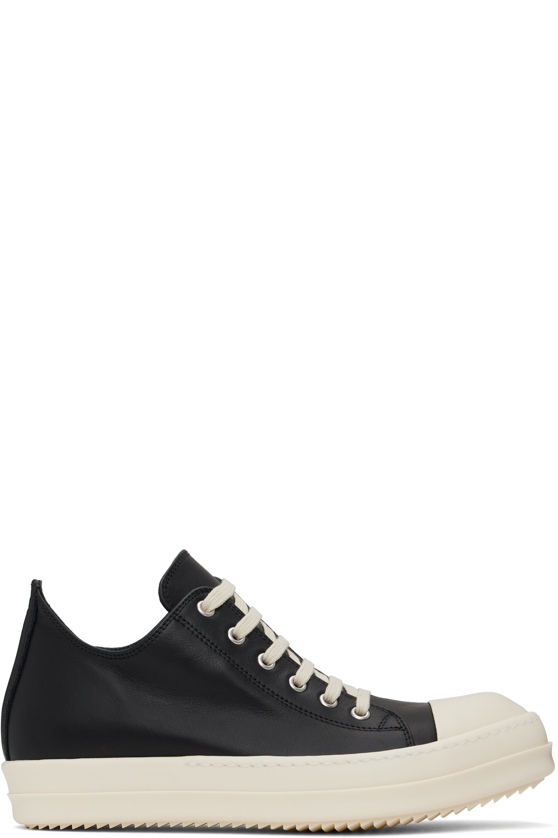 Rick Owens - Black Hollywood Low Sneaks Sneakers