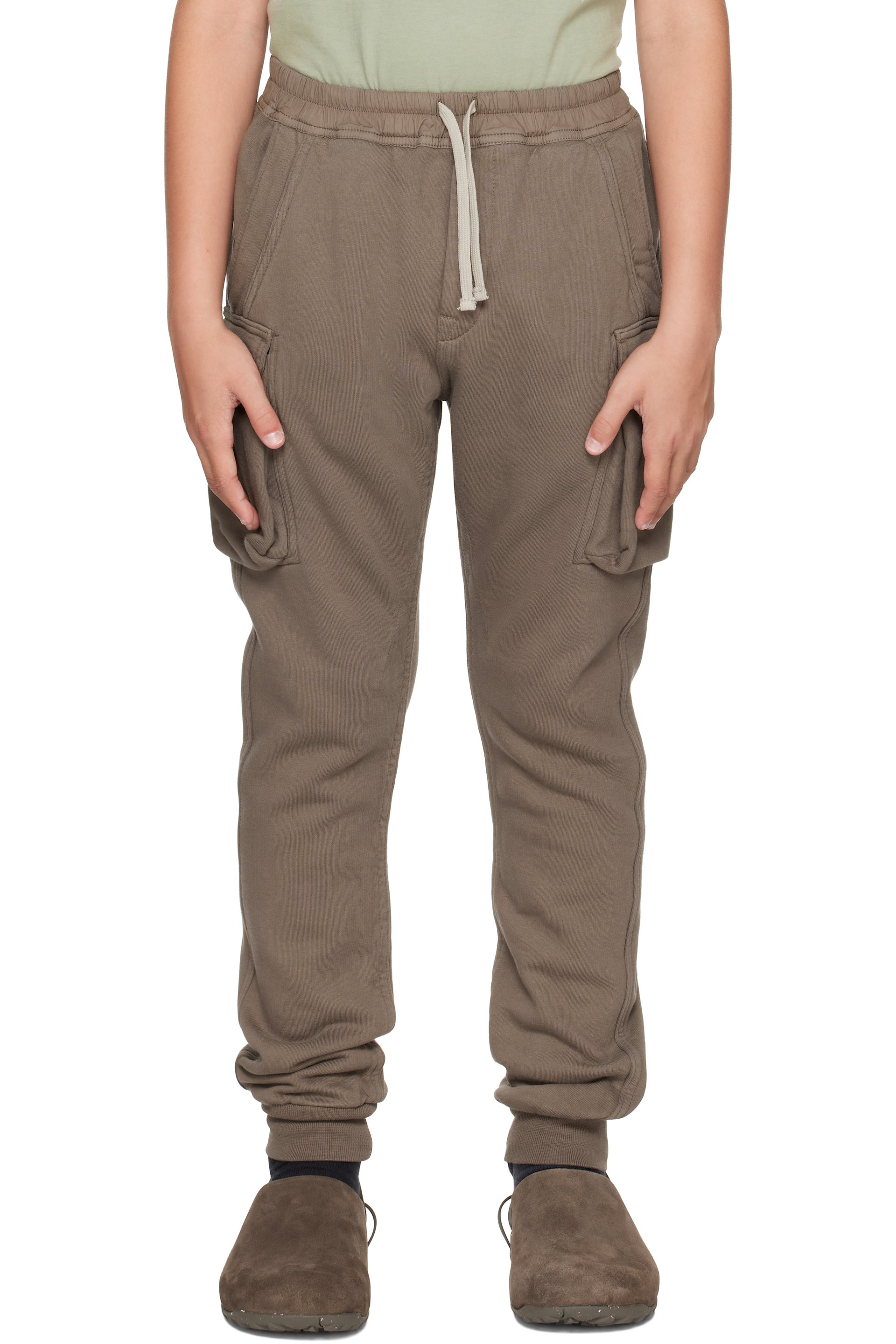Rick Owens - Enfant | Pantalon de survêtement Mastodon gris - Hollywood