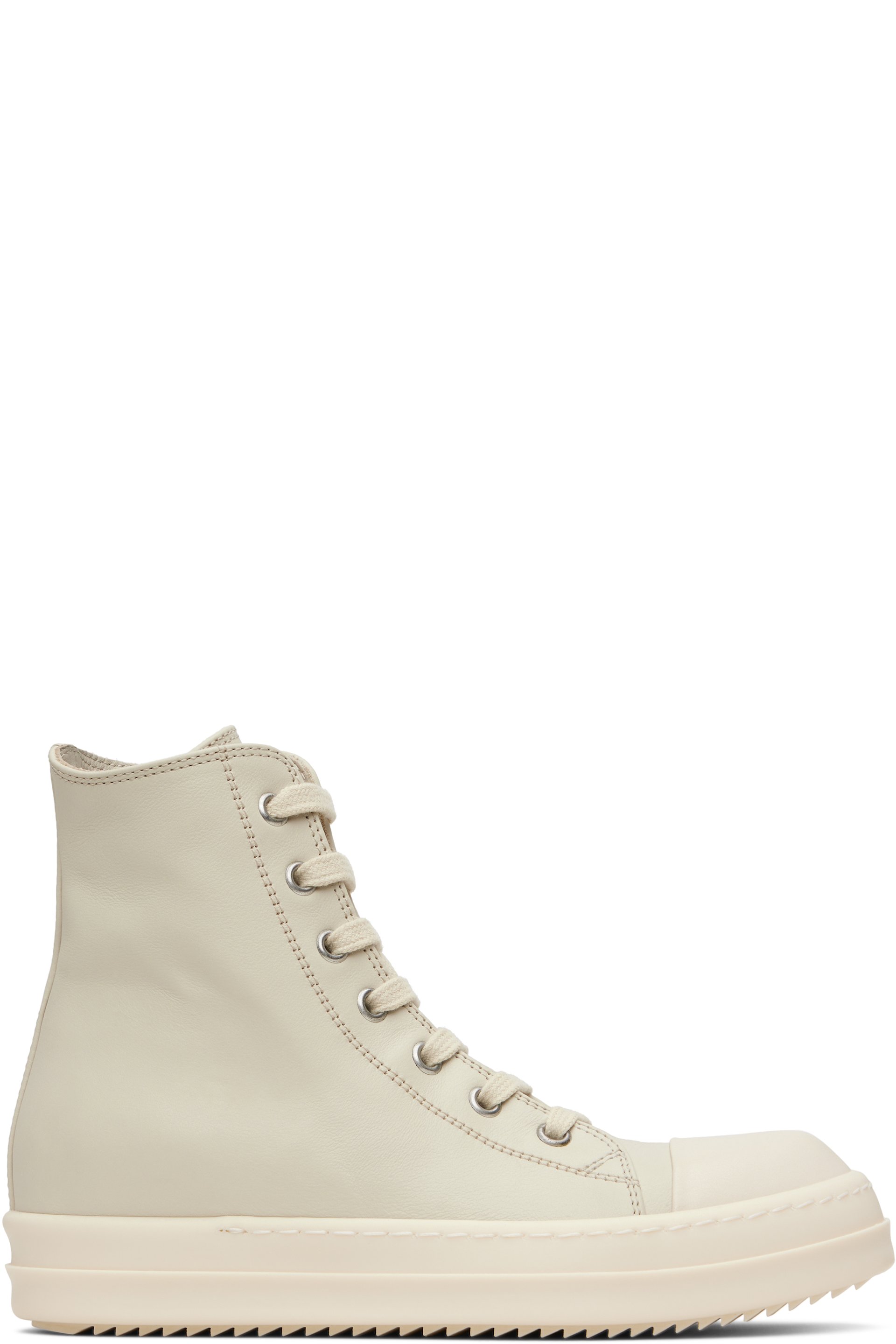 Rick Owens - Enfant | Baskets Babygeo blanc cassé - Hollywood
