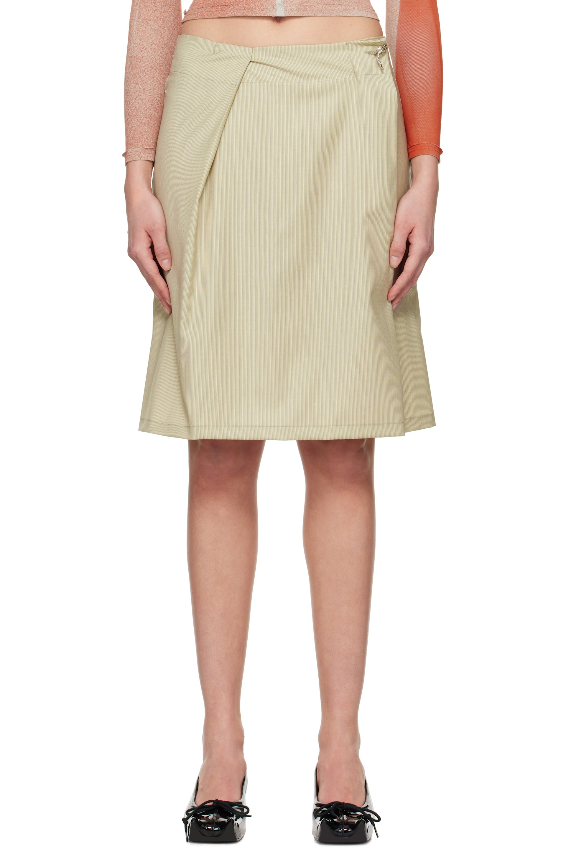 Serapis - Jupe midi Jewel Rudder beige
