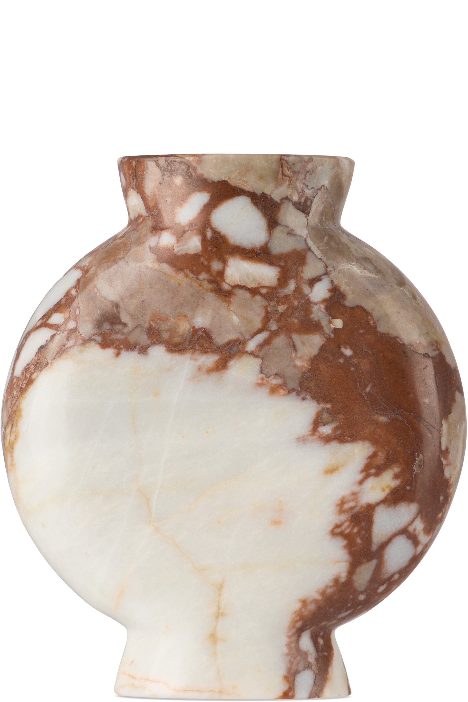 Soho Home - Off-White & Red Bulgari Sesso Vase