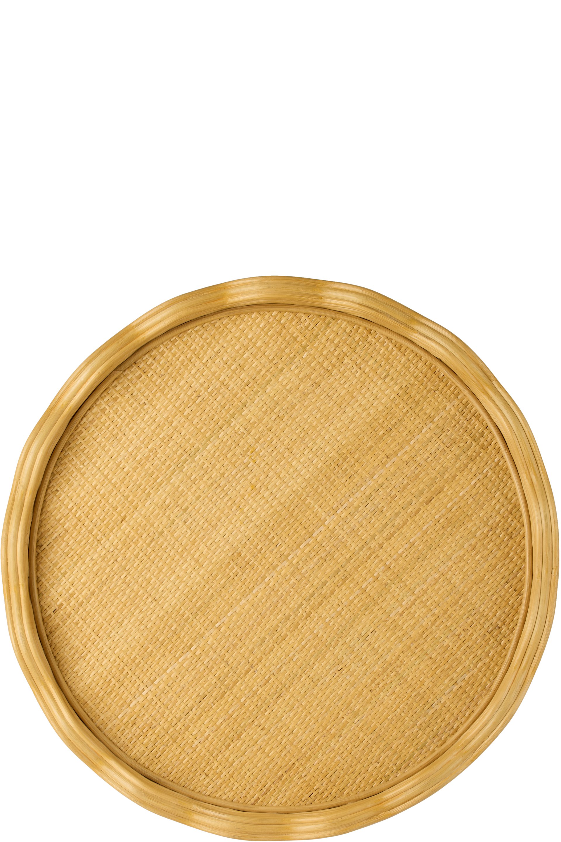 Soho Home - Beige Pangbourne Rattan Tray