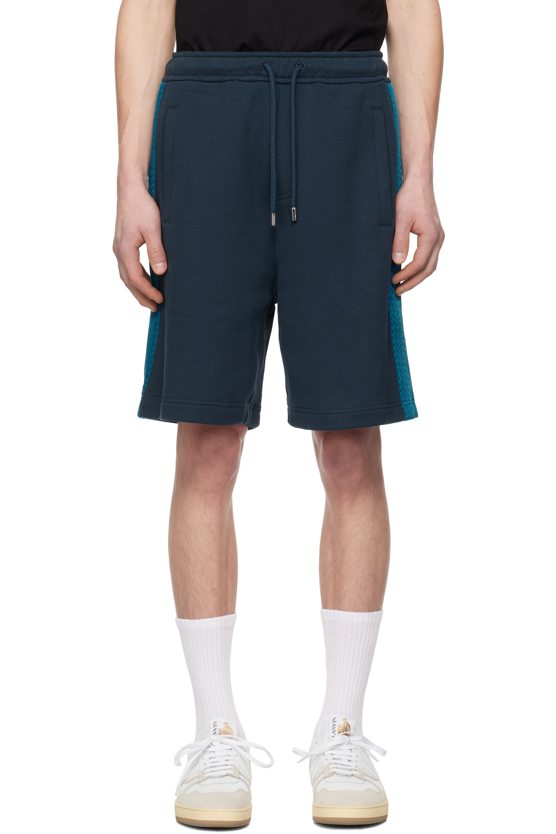 Lanvin - Blue Curb Side Shorts