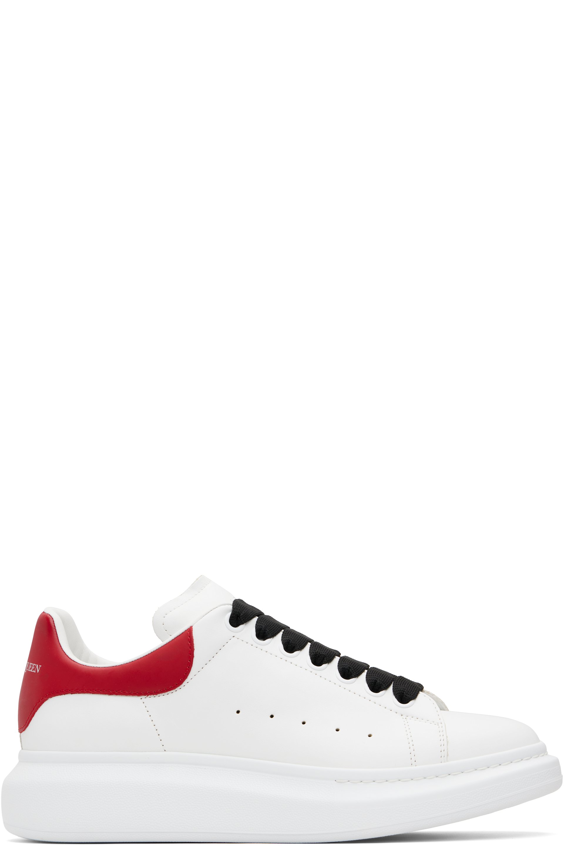 McQueen - Baskets Oversized blanc et rouge