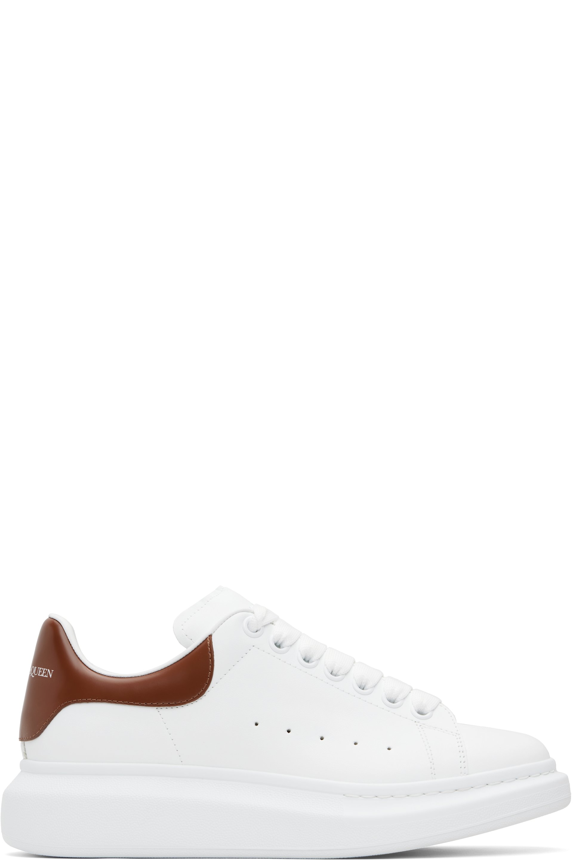 McQueen - Baskets Oversized blanc et brun
