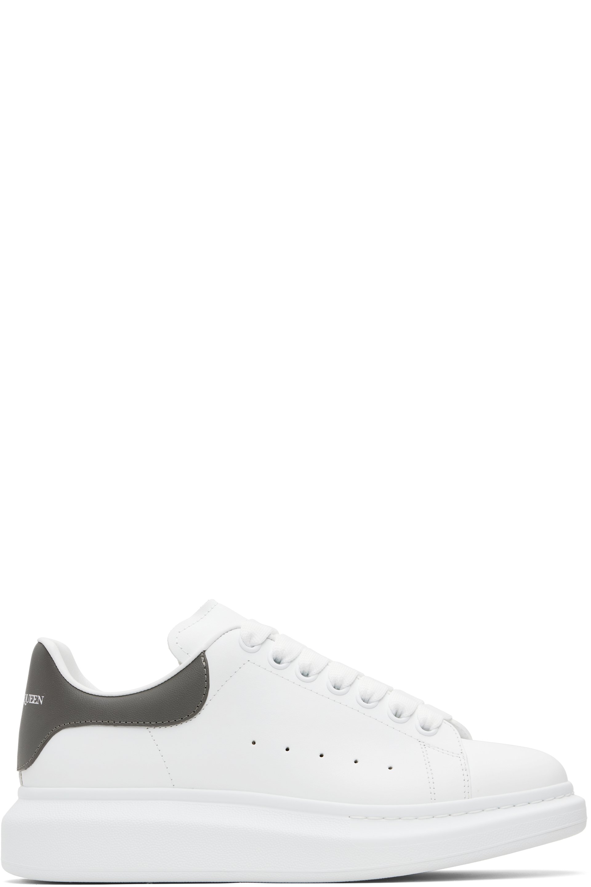 McQueen - Baskets Oversized blanc et gris