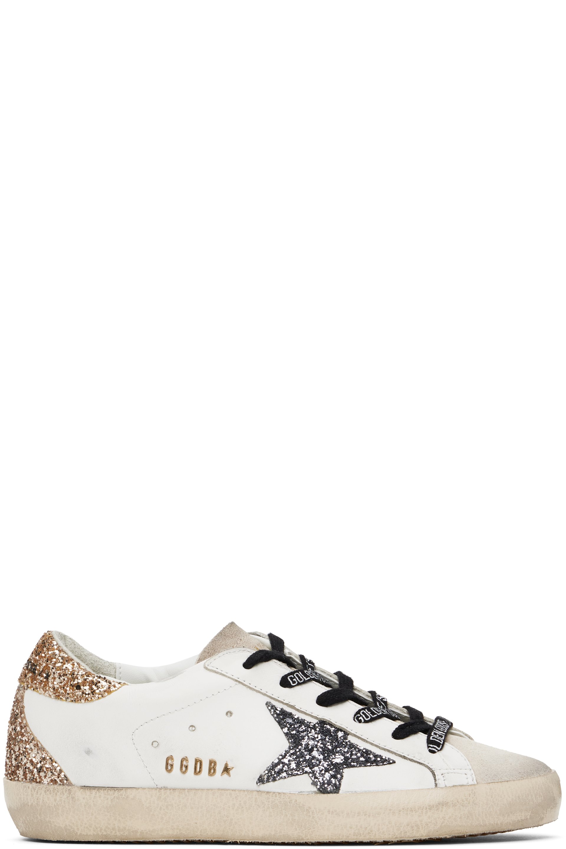 Golden Goose - Baskets Super-Star blanc cassé