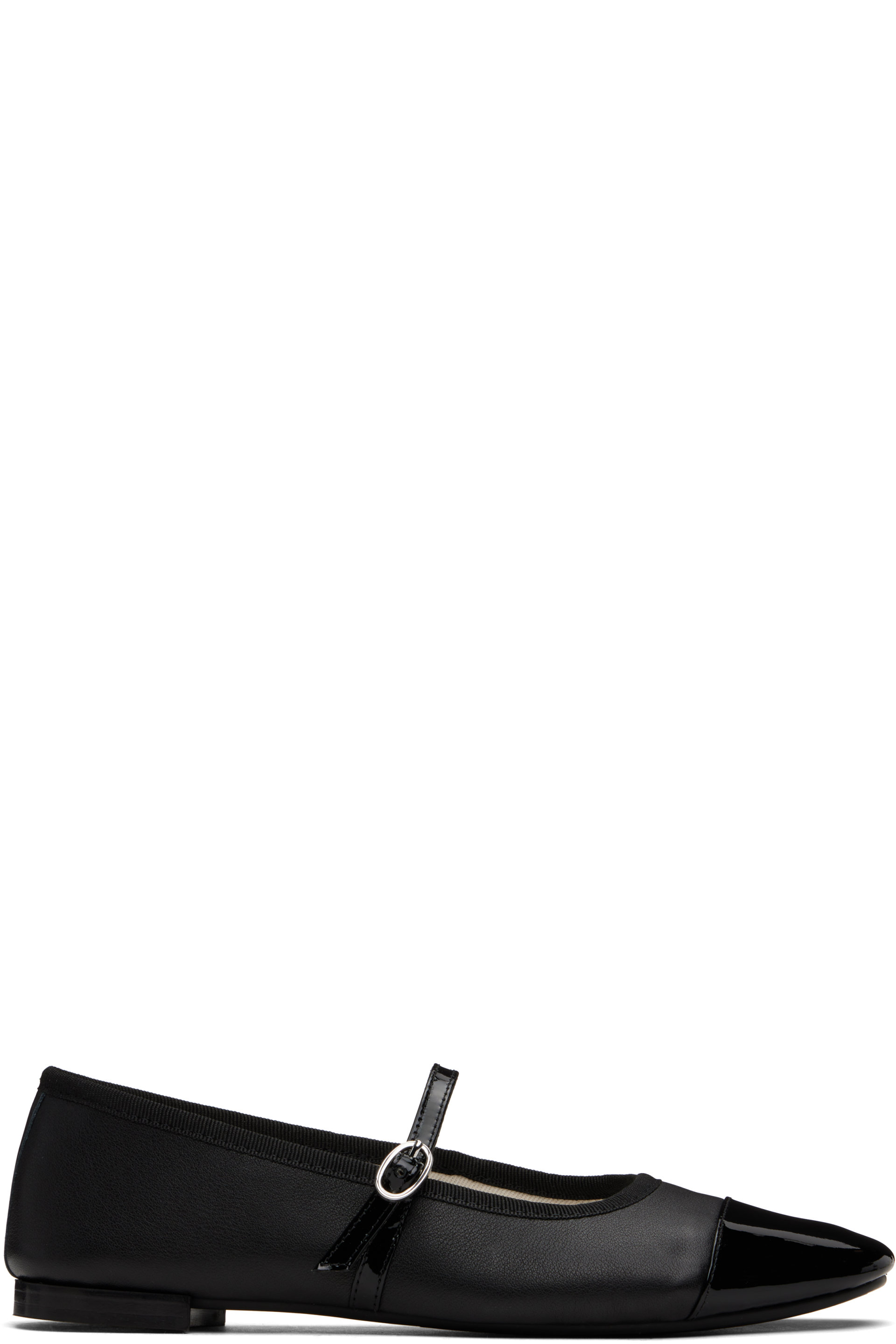 Repetto - Black Georgiana Mary Jane Ballerina Flats