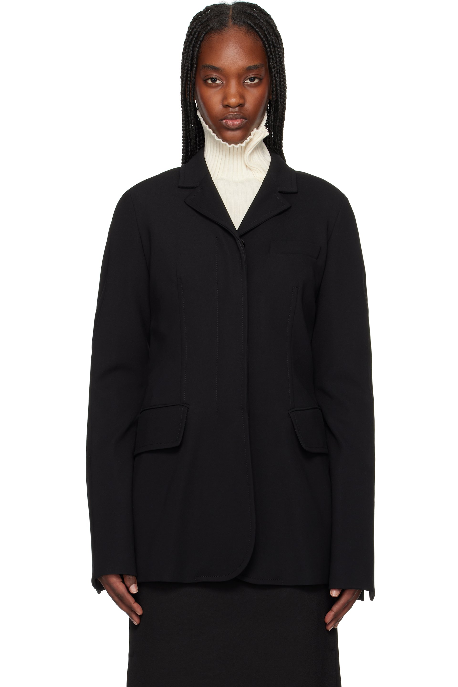 Sportmax - Veston Cabrea noir