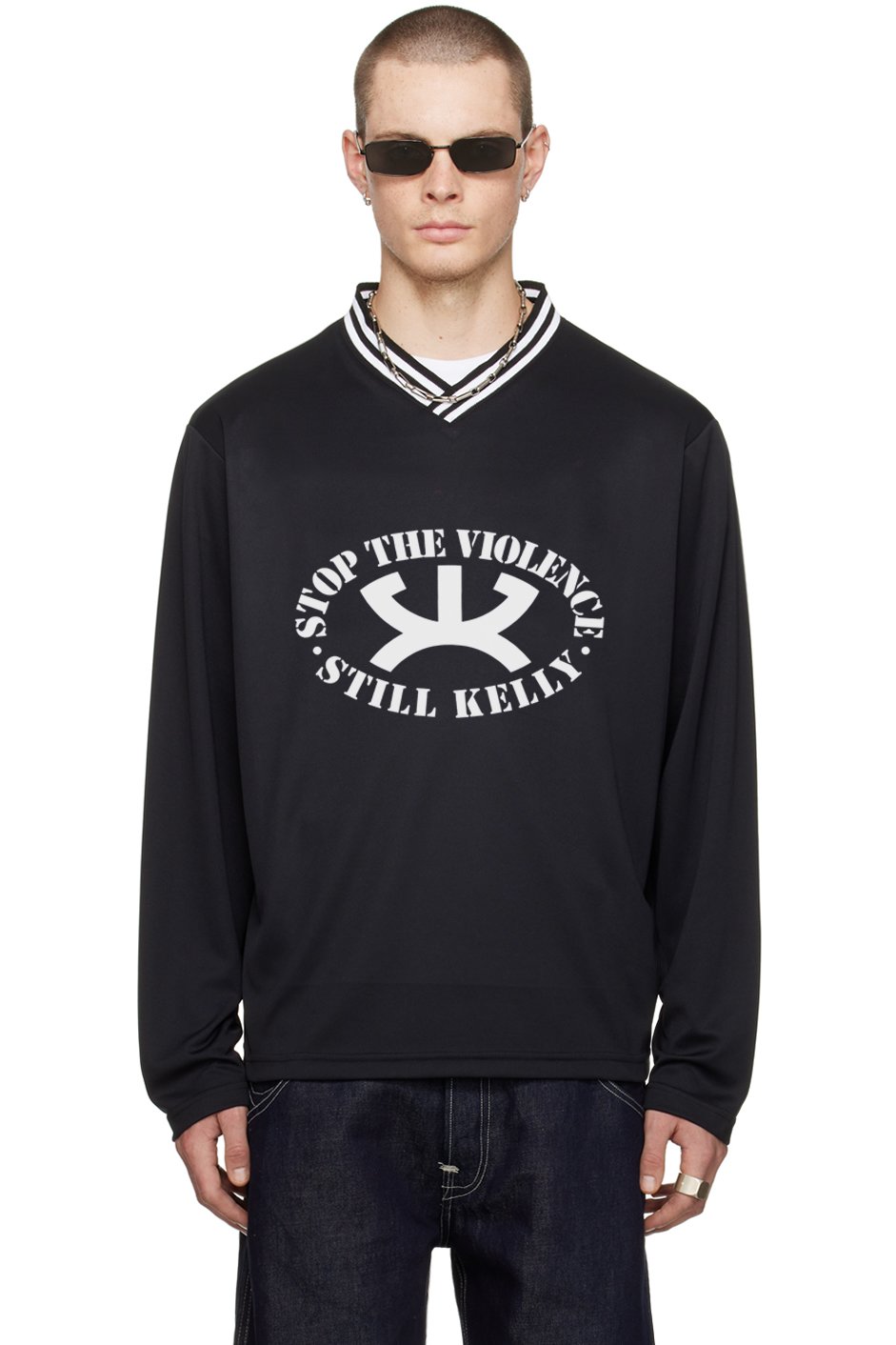 Still Kelly - Black 'Stop the Violence' Sport Sweatshirt