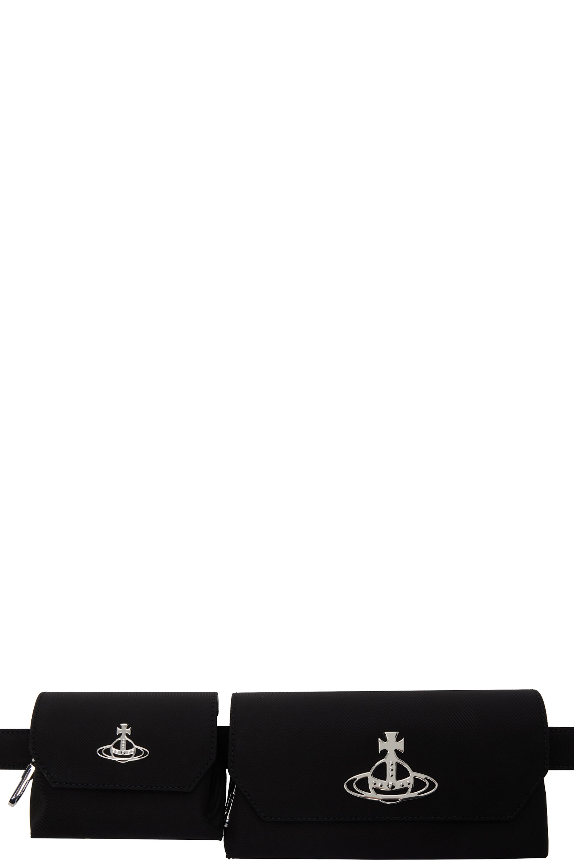 Vivienne Westwood - Ceinture noire à pochettes