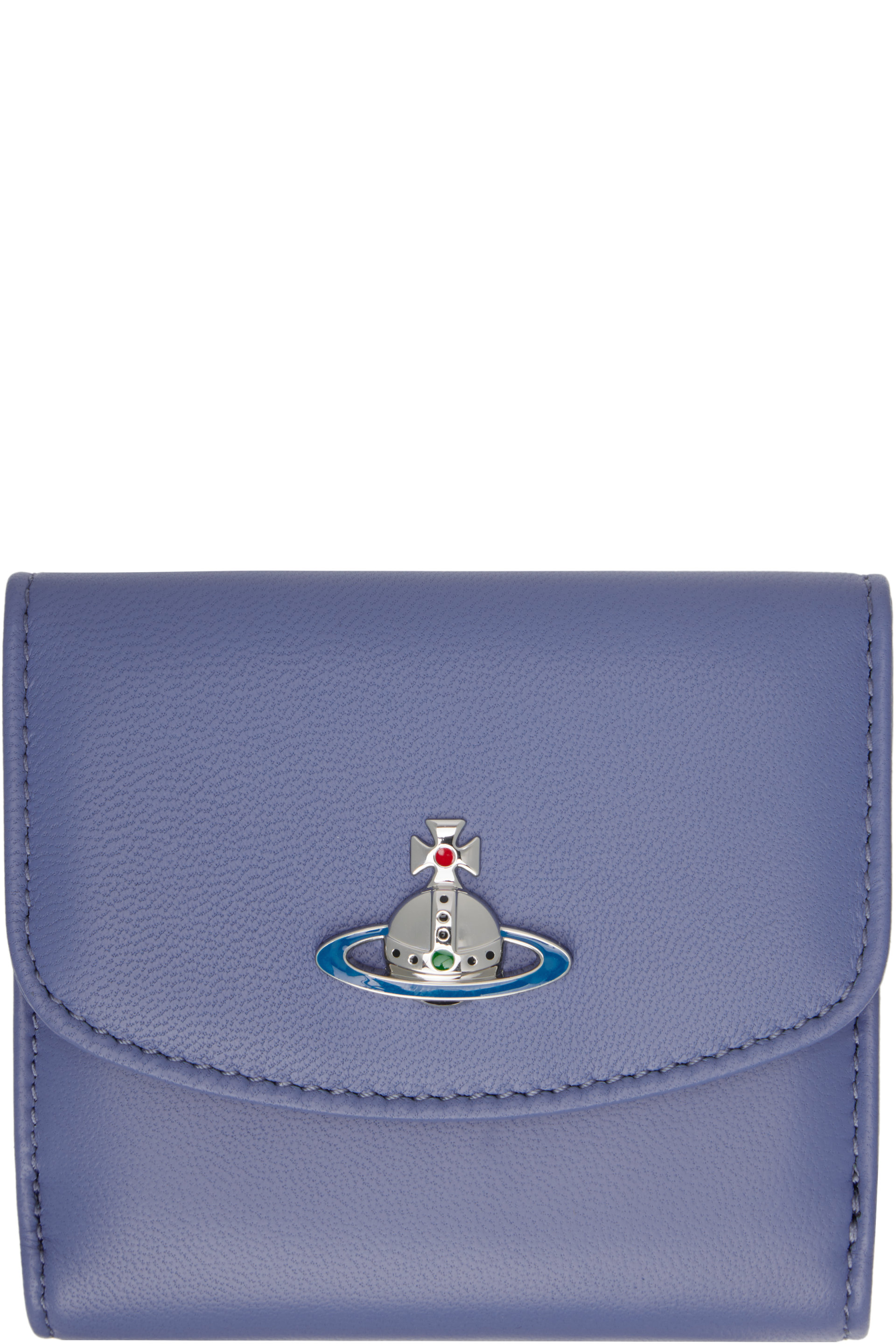 Vivienne Westwood - Petit portefeuille bleu
