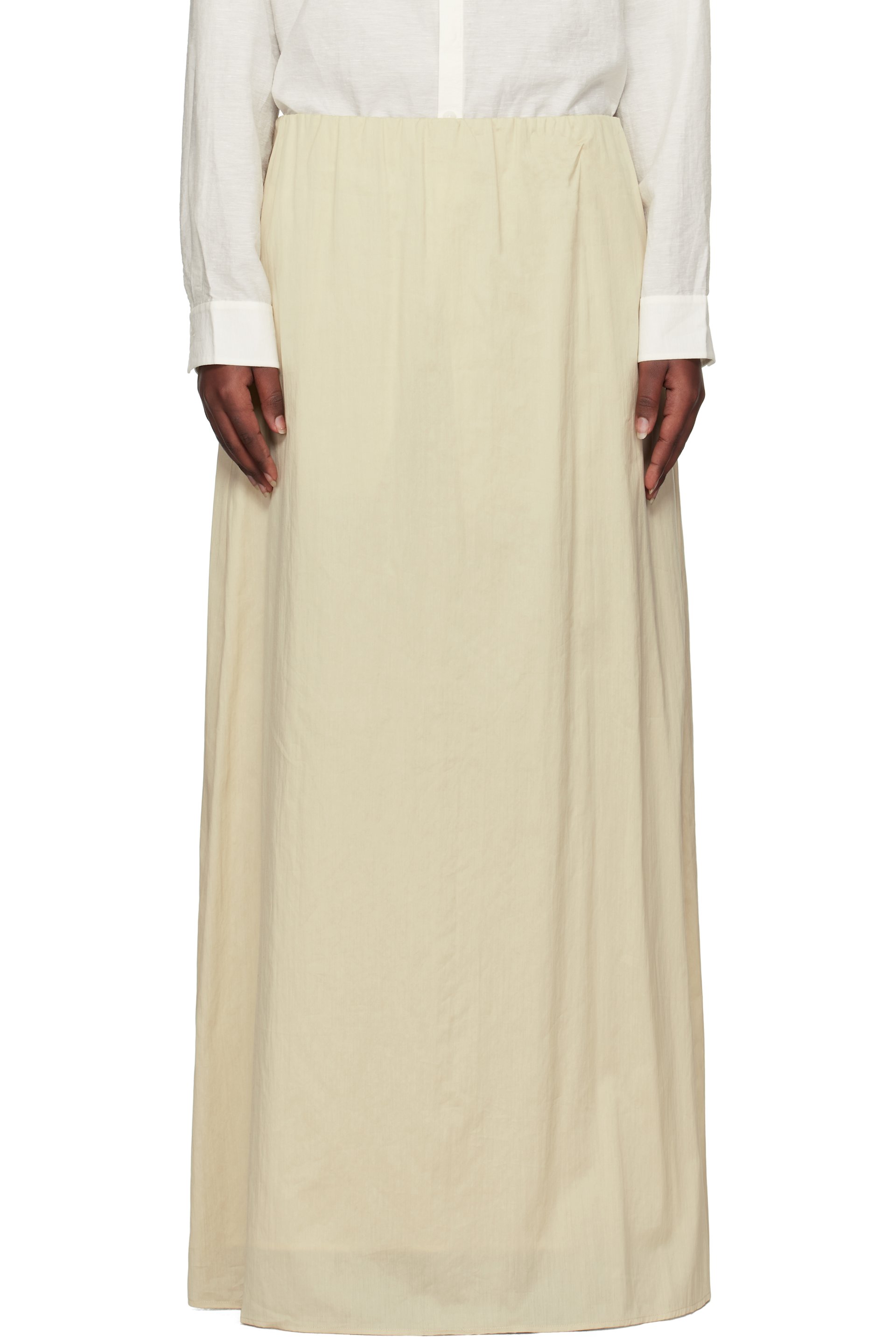 Ruohan - Jupe longue Kos beige