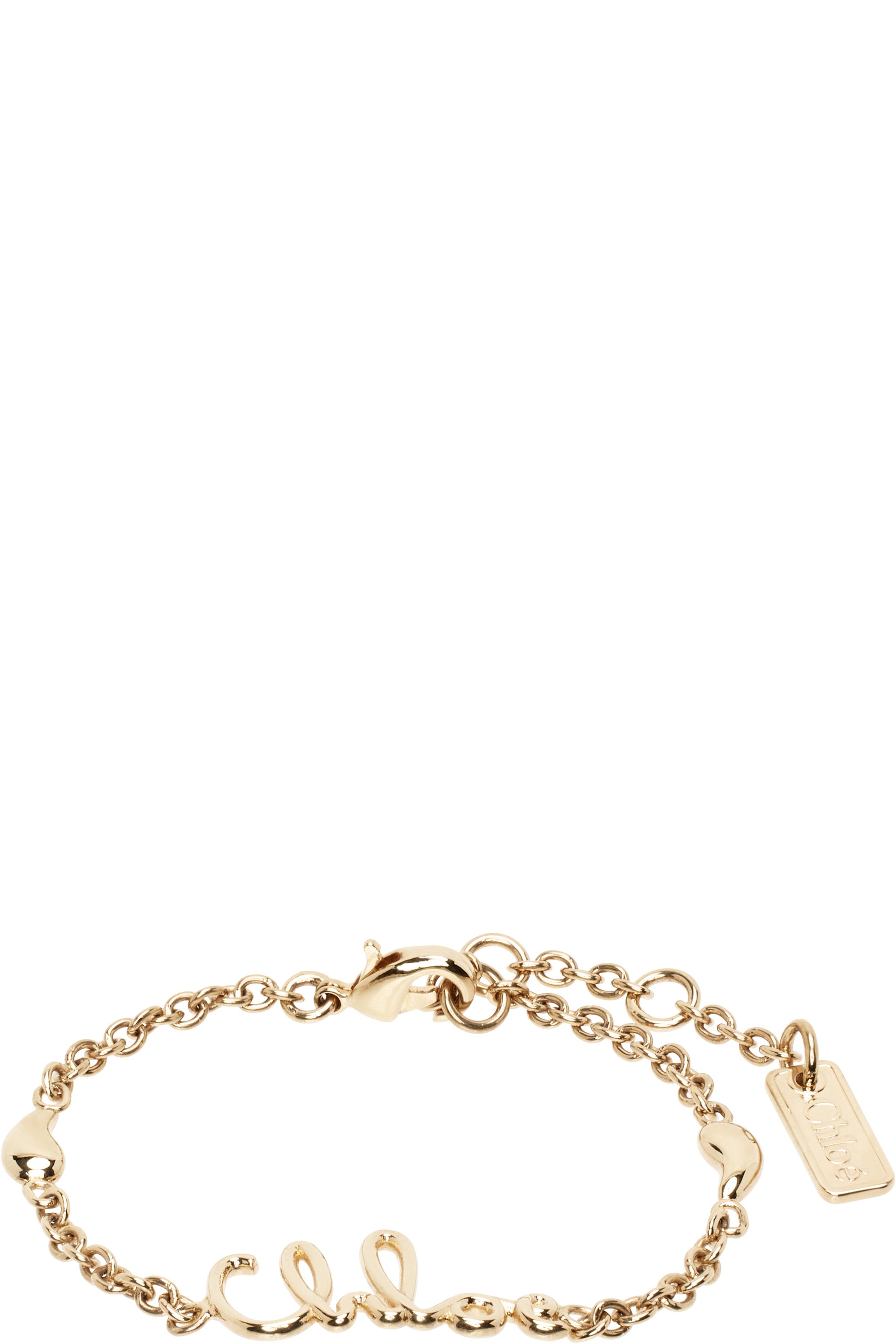 Chloé - Gold 'The Chloé Iconic' Bracelet