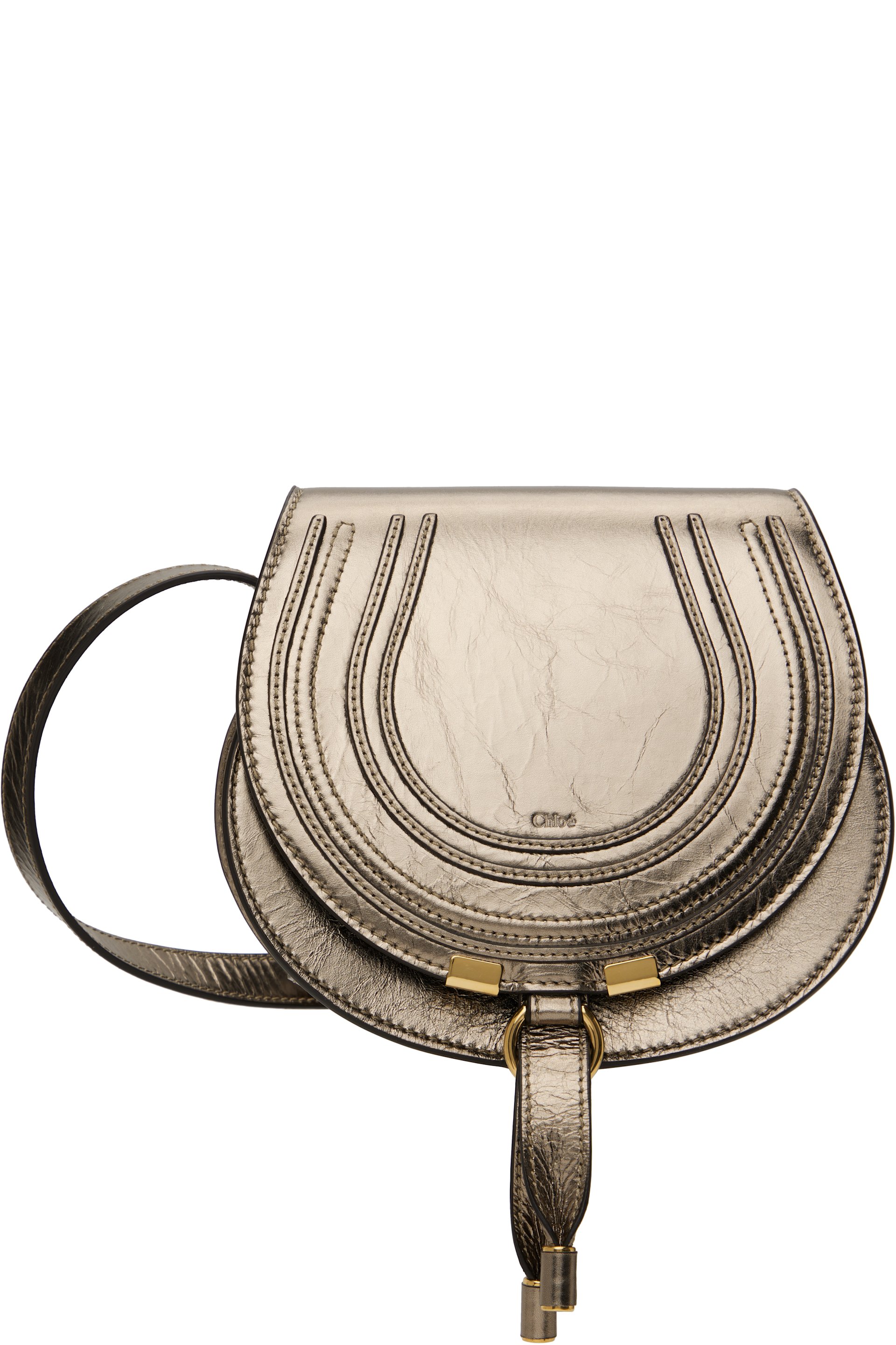Chloé - Petit sac sellier rose - Marcie