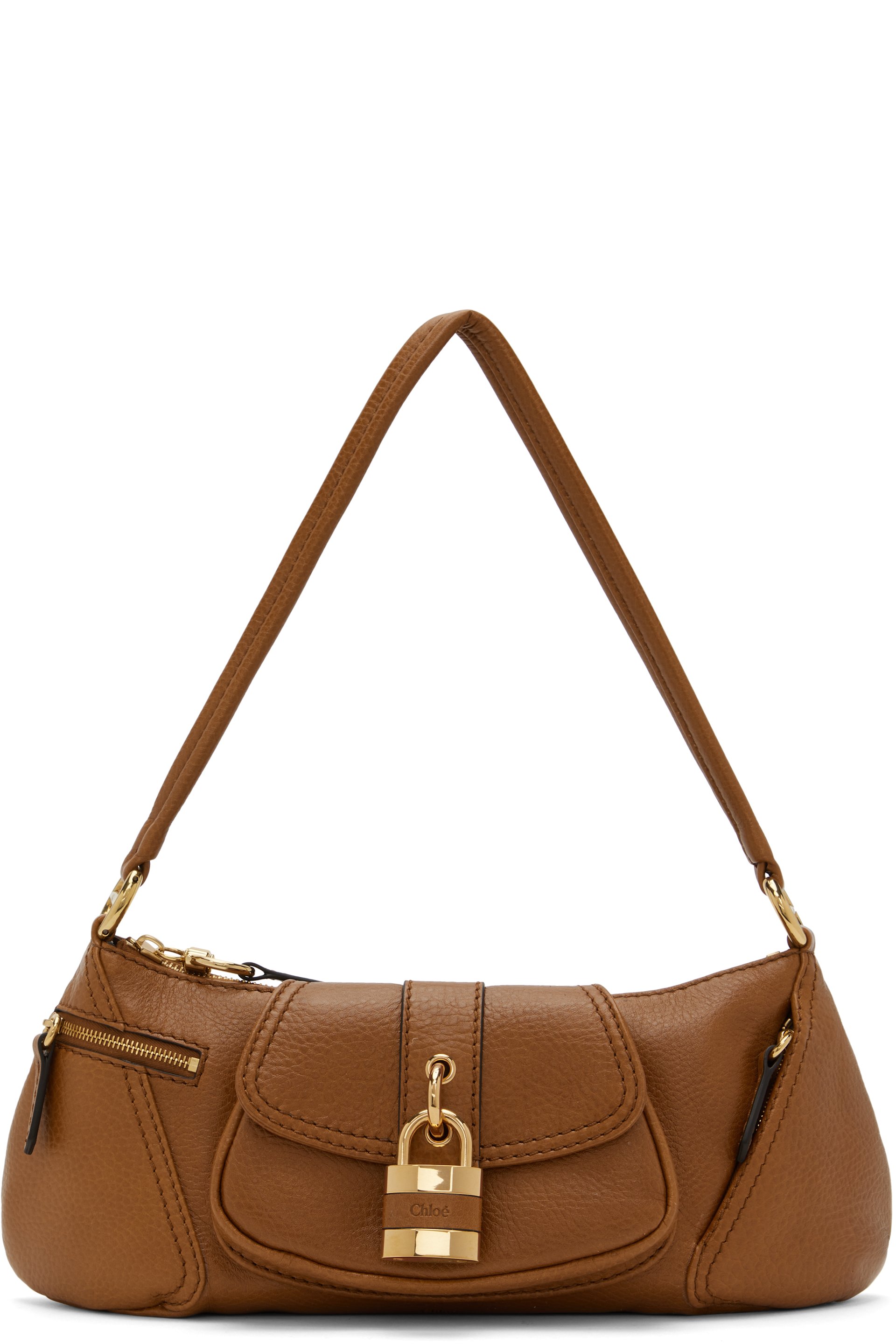 Chloé - Sac porté épaule 'The 99' brun