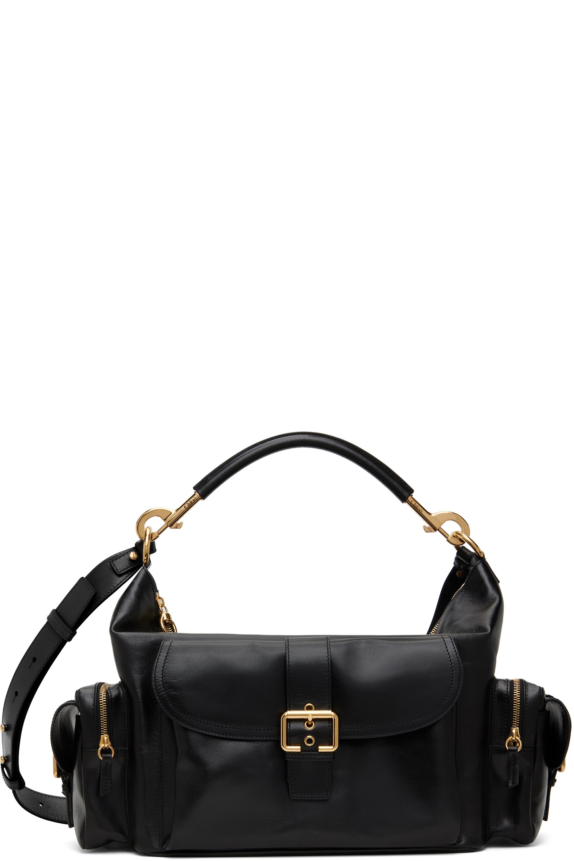 Chloé - Grand sac caméra noir
