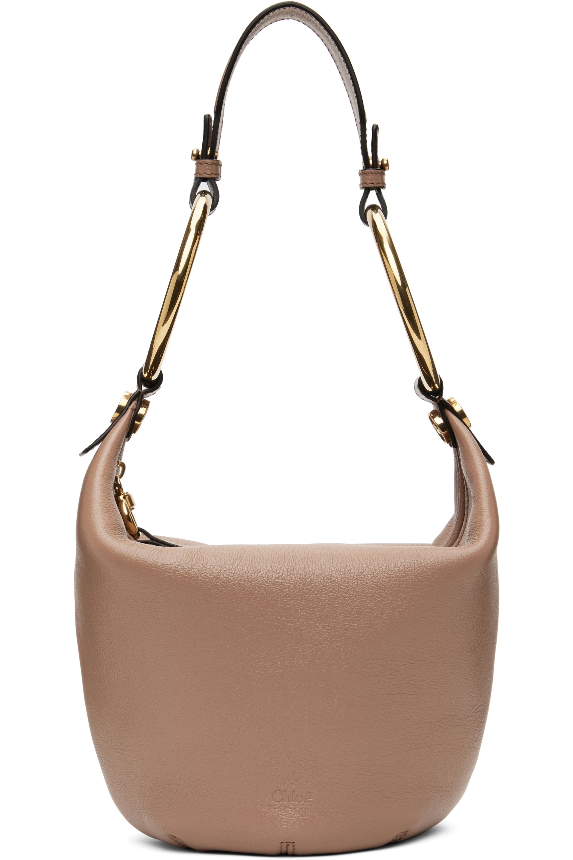 Chloé - Petit sac rose à anneaux circulaires