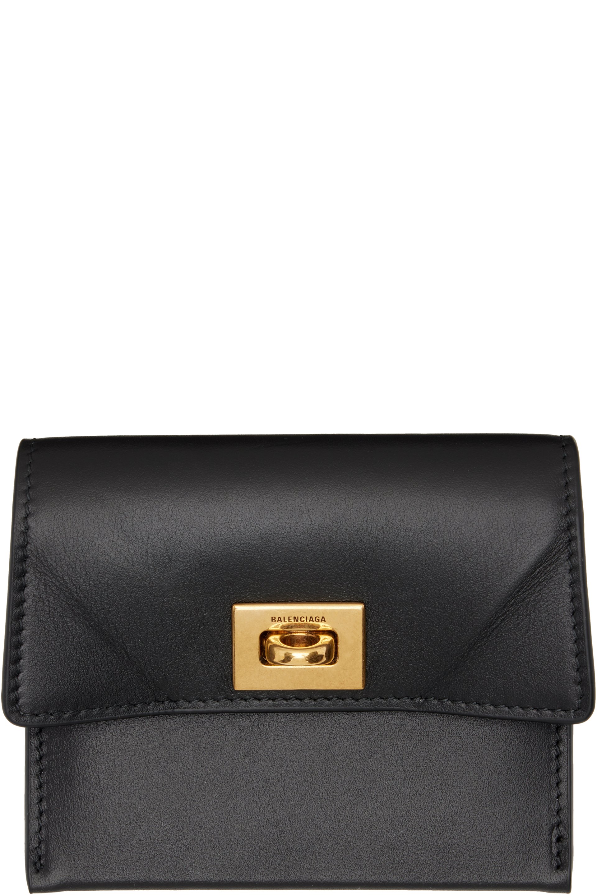 Balenciaga - Black Rodeo Card Holder