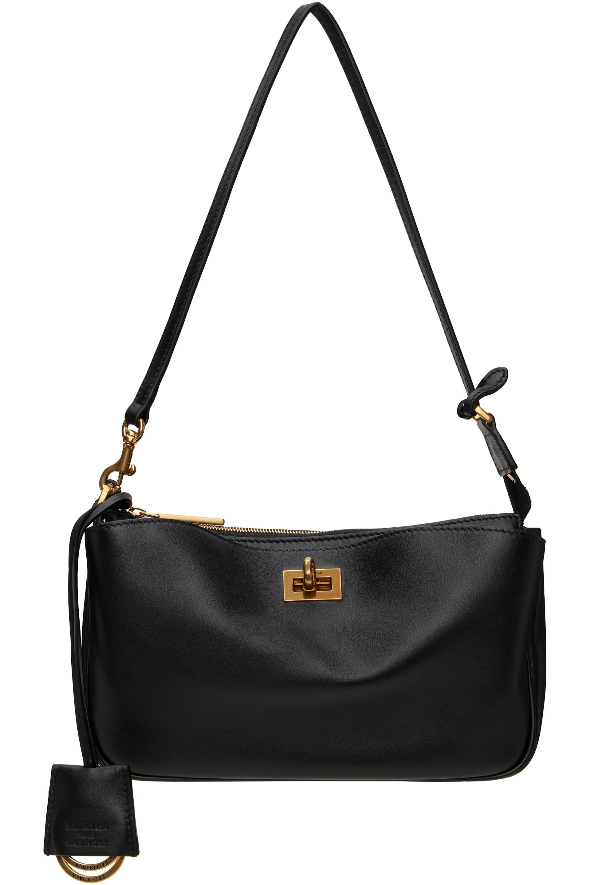 Balenciaga - Sac-pochette Rodeo noir à anse
