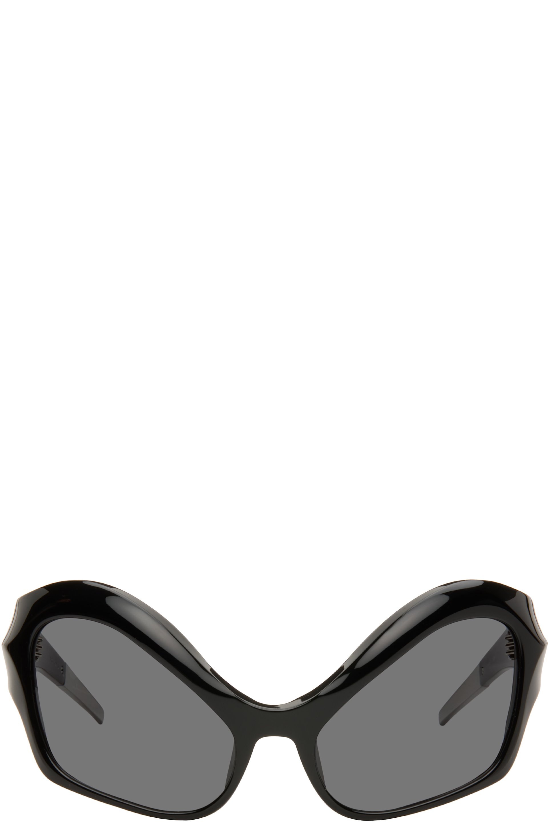 Mugler - Black Cat Eye Sunglasses