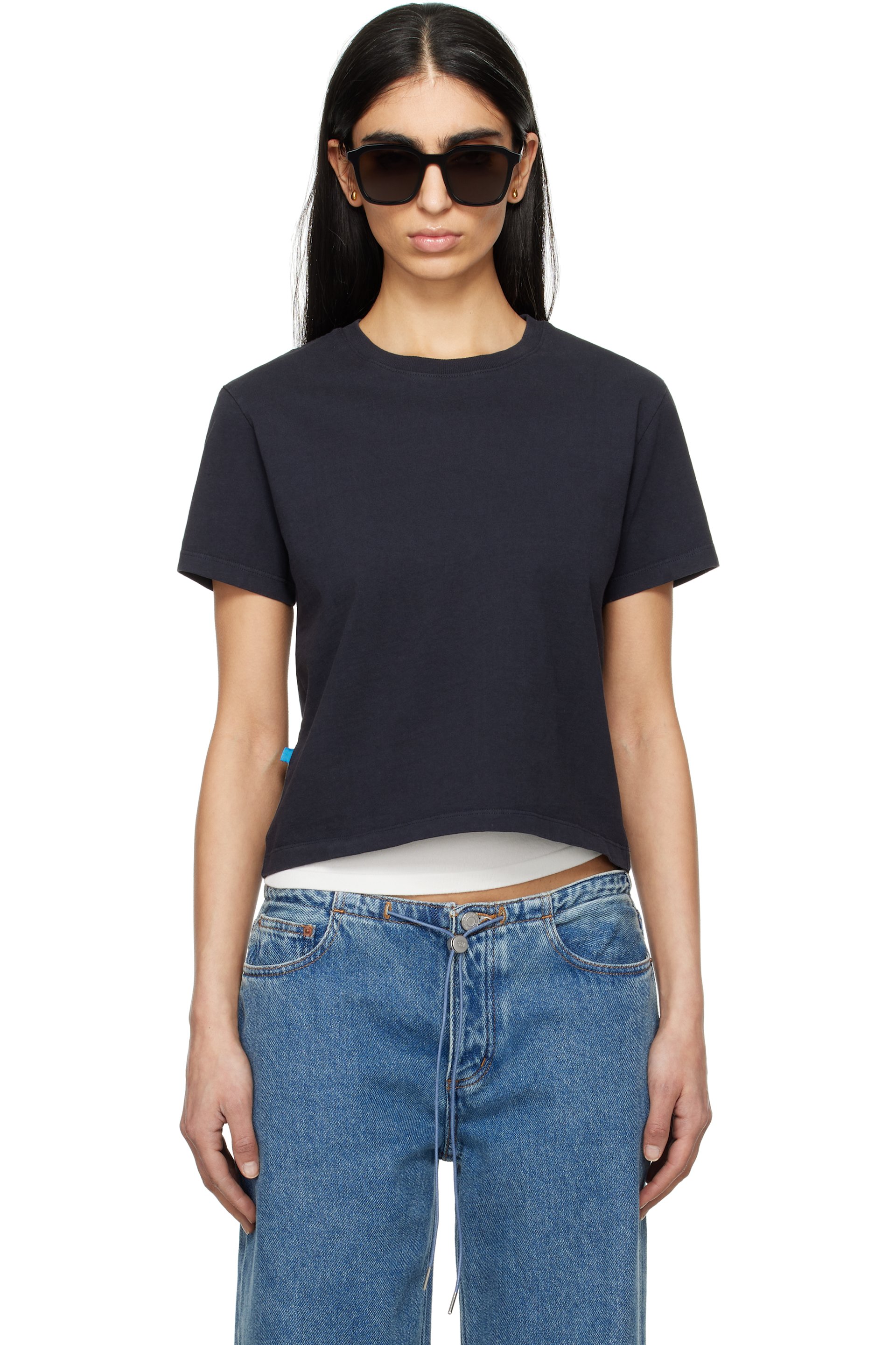 STILL HERE - T-shirt 'The Shirt' noir exclusif à SSENSE - Colors