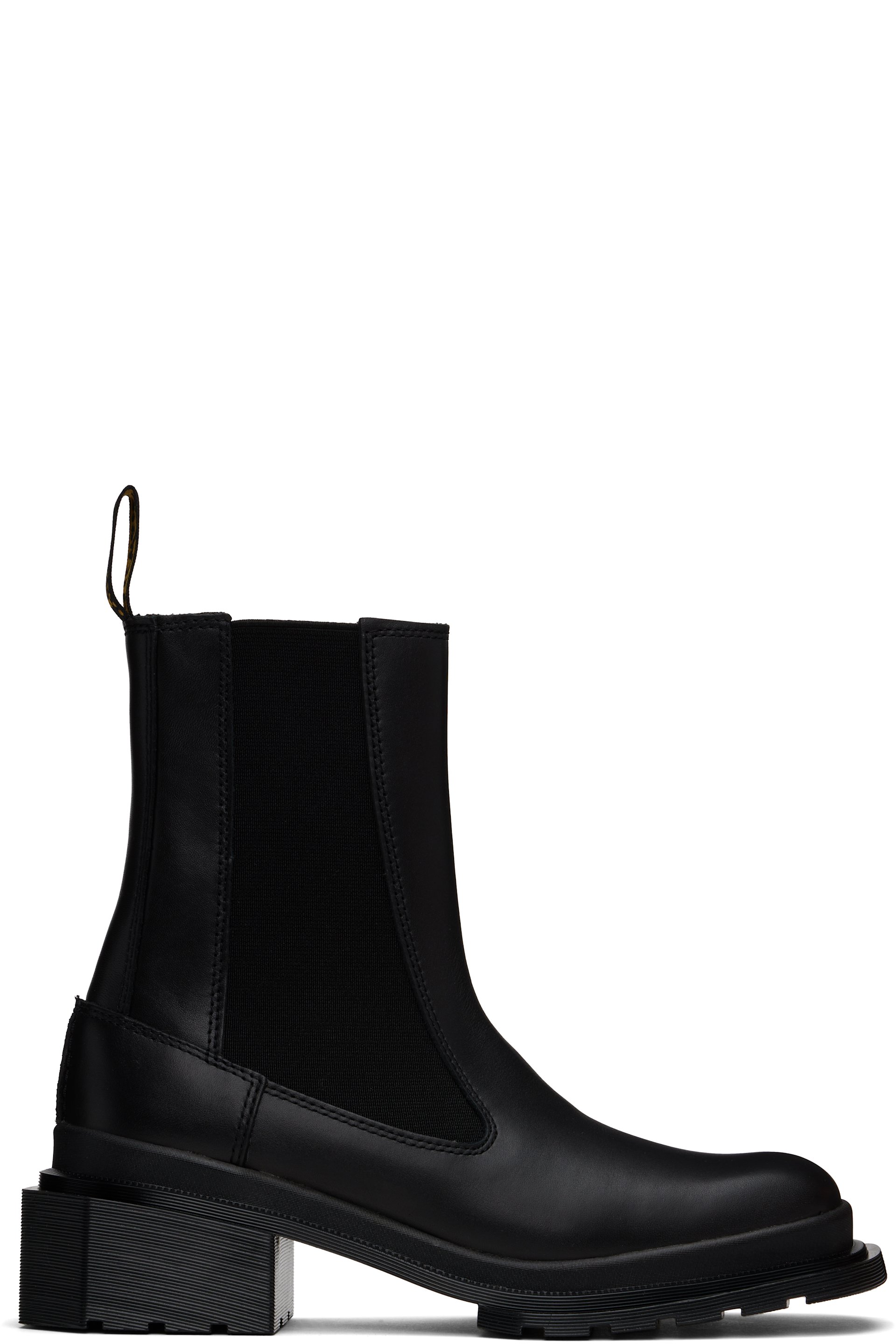 Dr. Martens - Bottes chelsea Maybole noires à bout carré