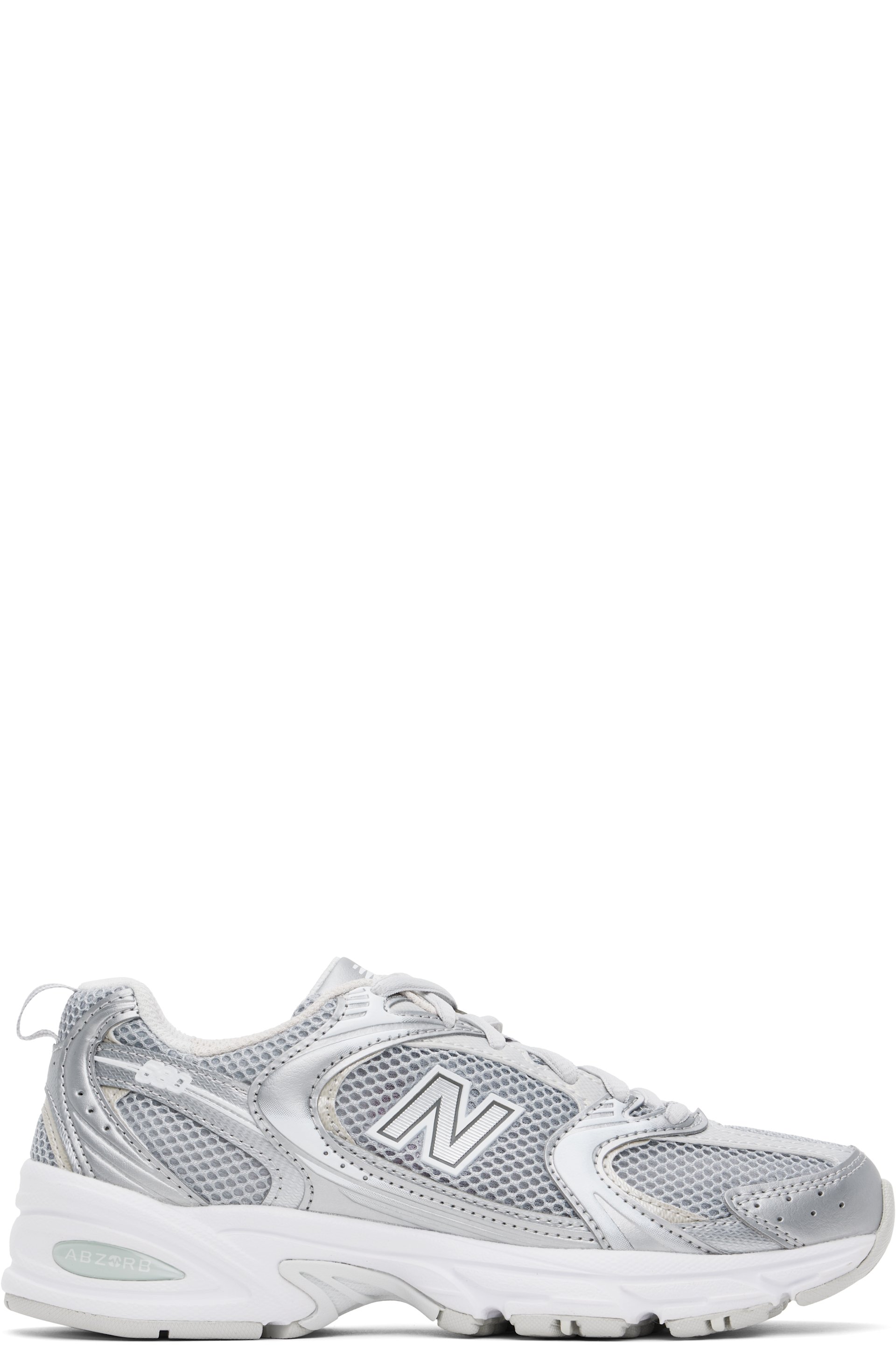 New Balance - Baskets 530 argentées