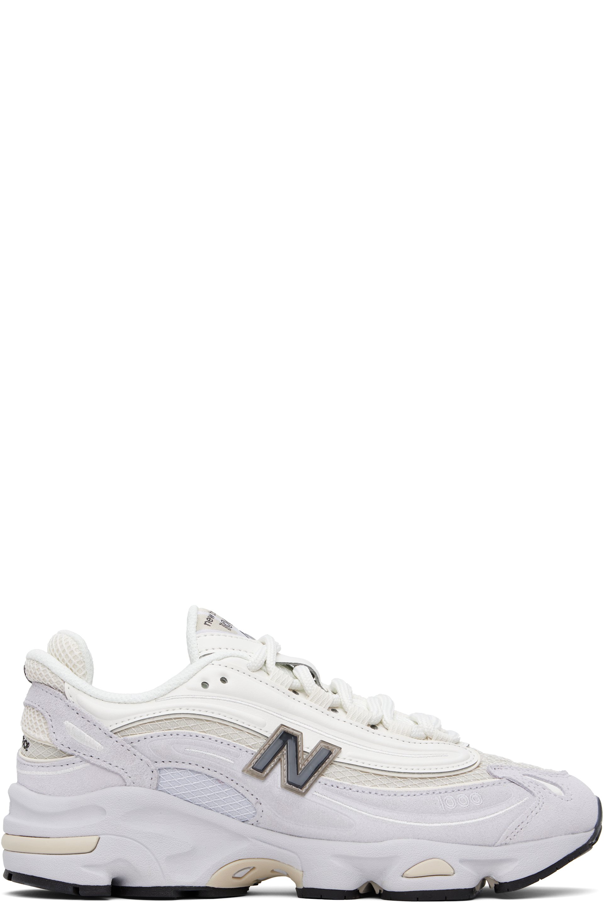 New Balance - Off-White & Gray 1000 Sneakers