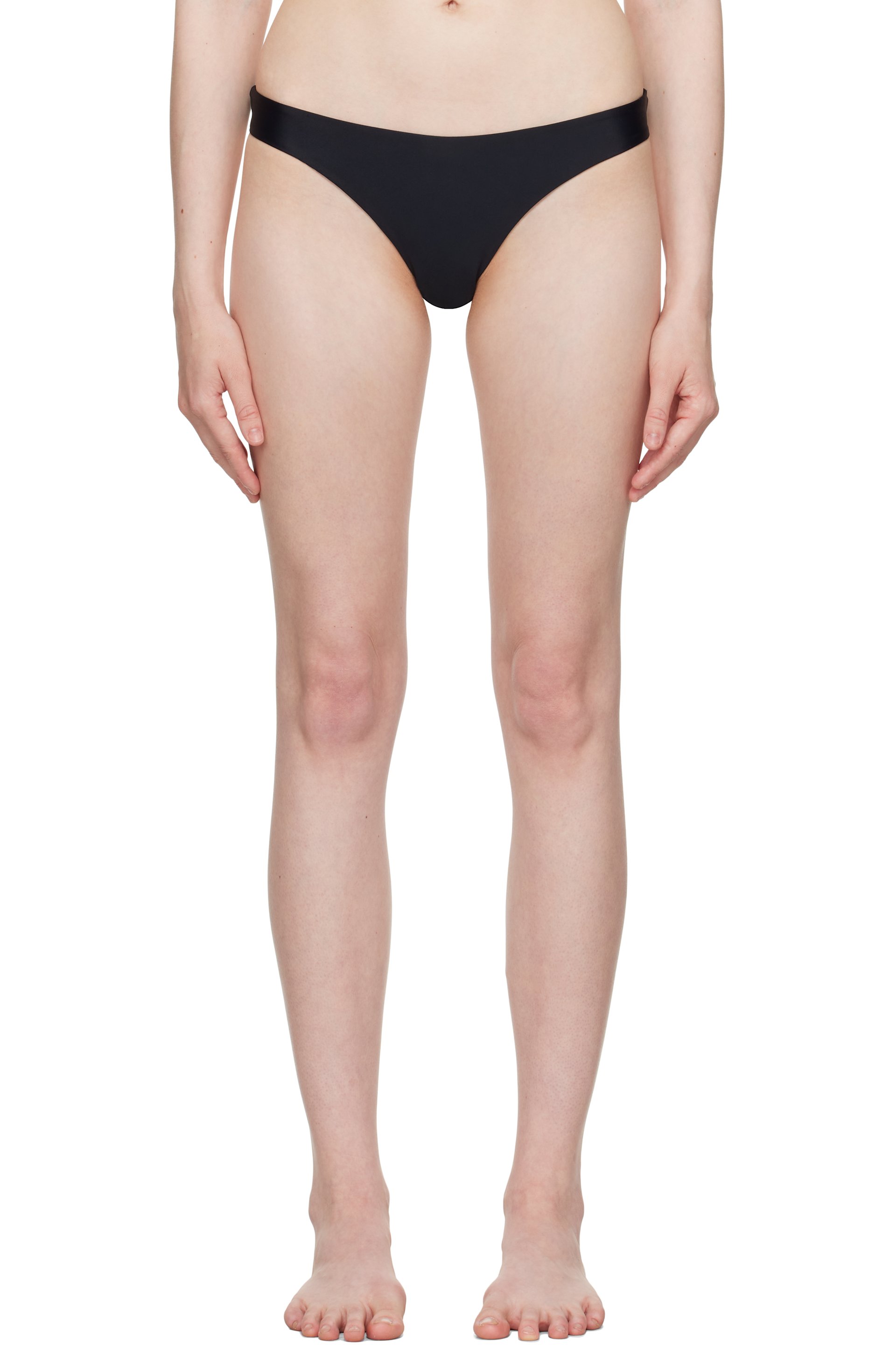 CDLP - Black Quick-Drying Bikini Bottom