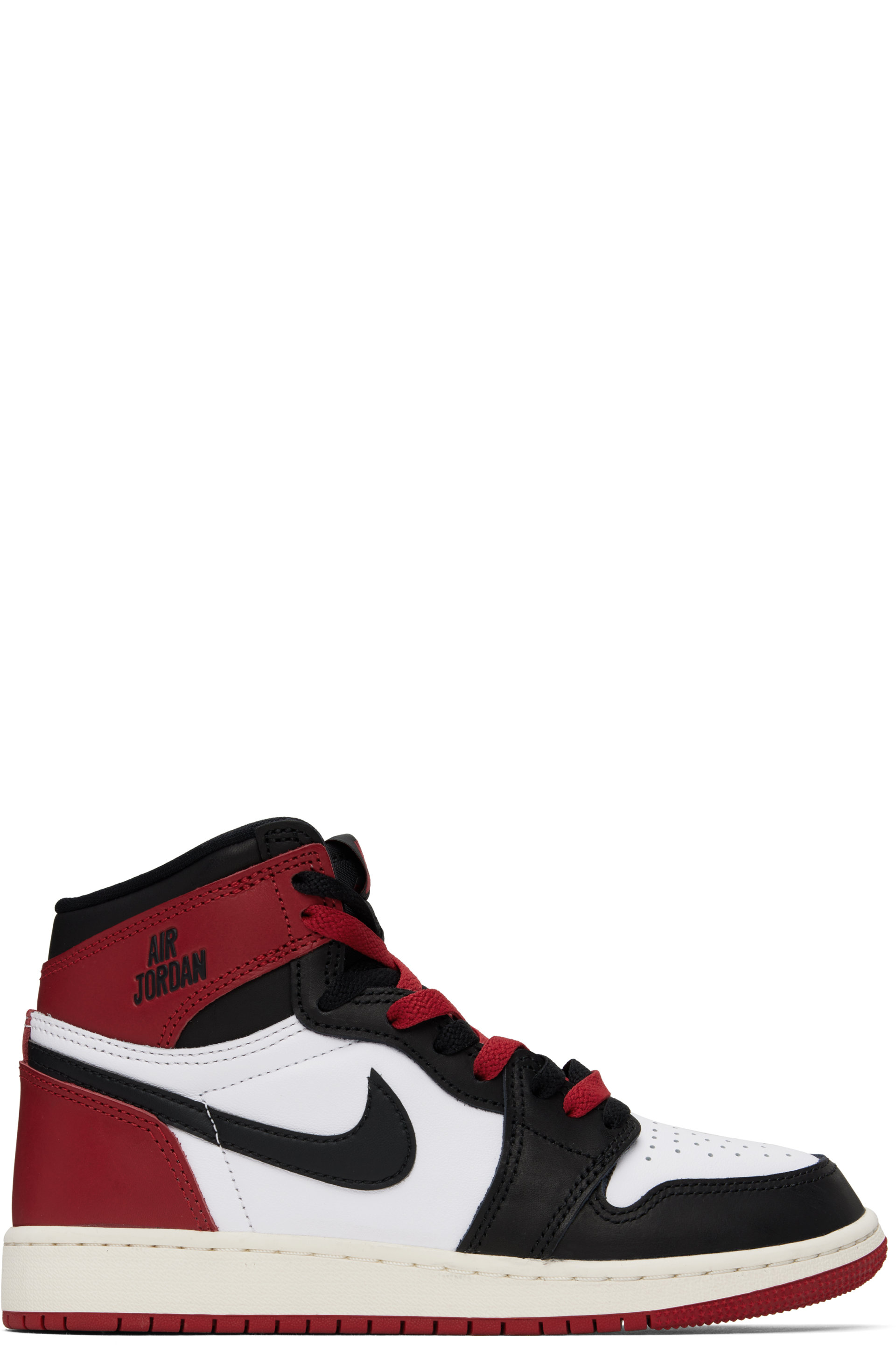 Nike Jordan - 红色 & 黑色 Air Air Jordan 1 High OG 高帮运动鞋
