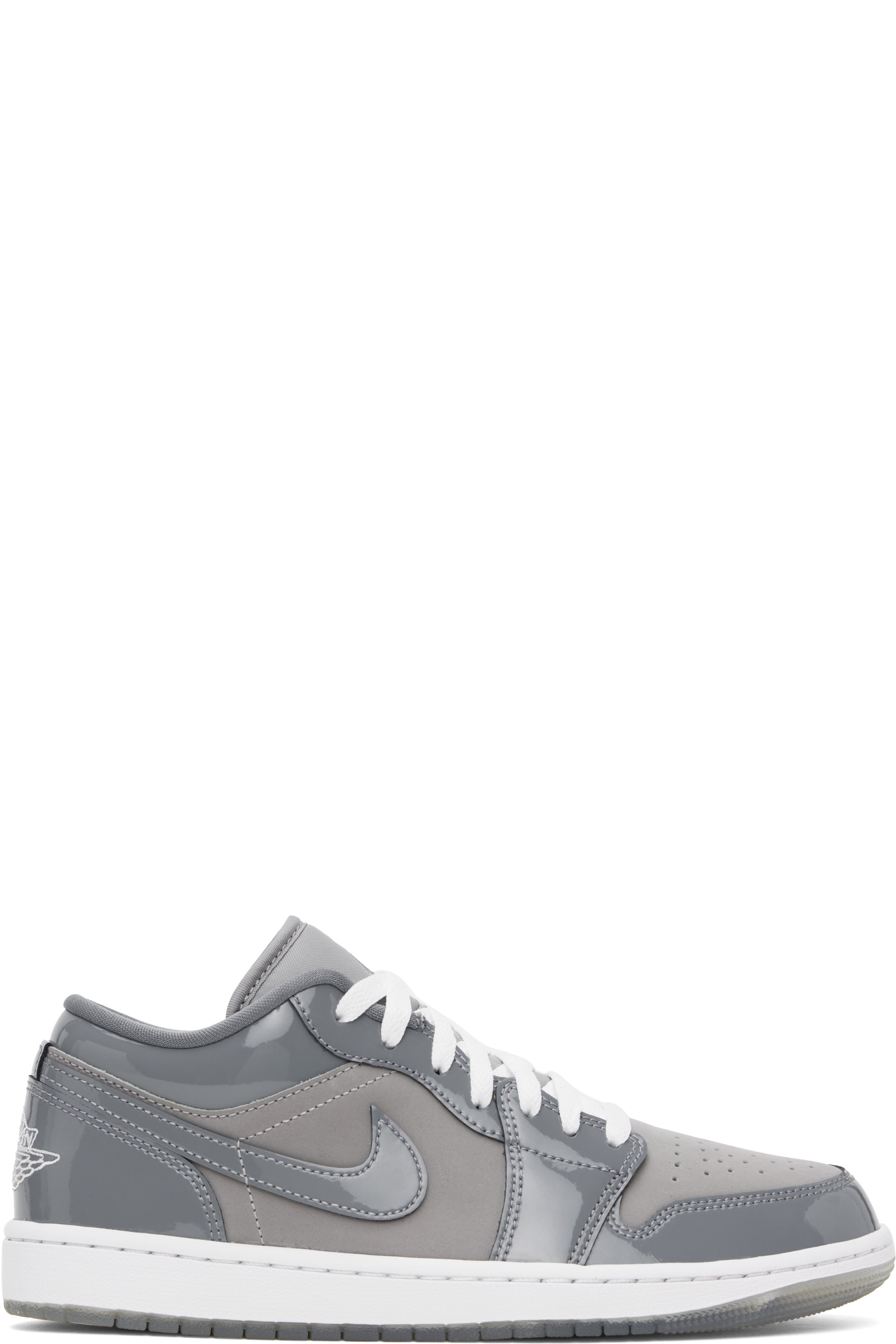 Nike Jordan - Gray Air Jordan 1 Low SE Sneakers