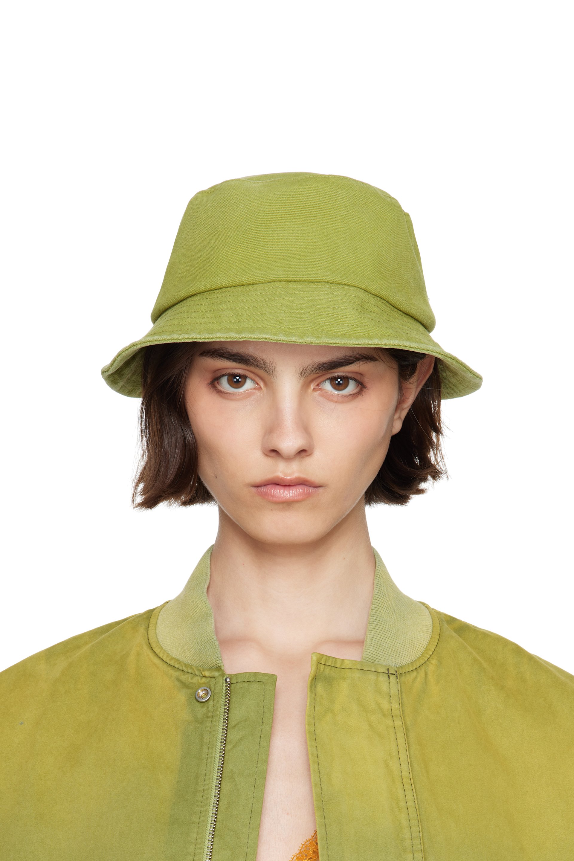 JW Anderson - Chapeau bob kaki à logo