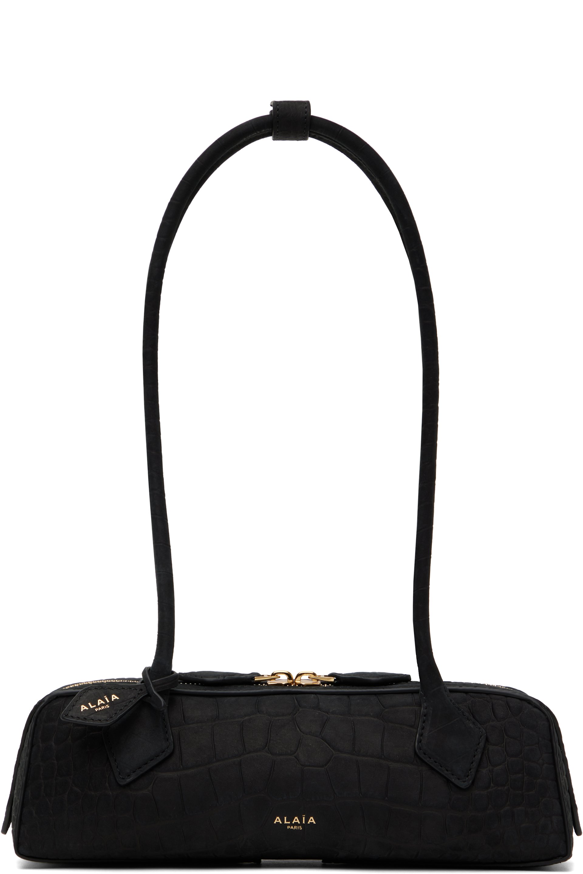 ALAÏA - Petit sac 'Le teckel' noir