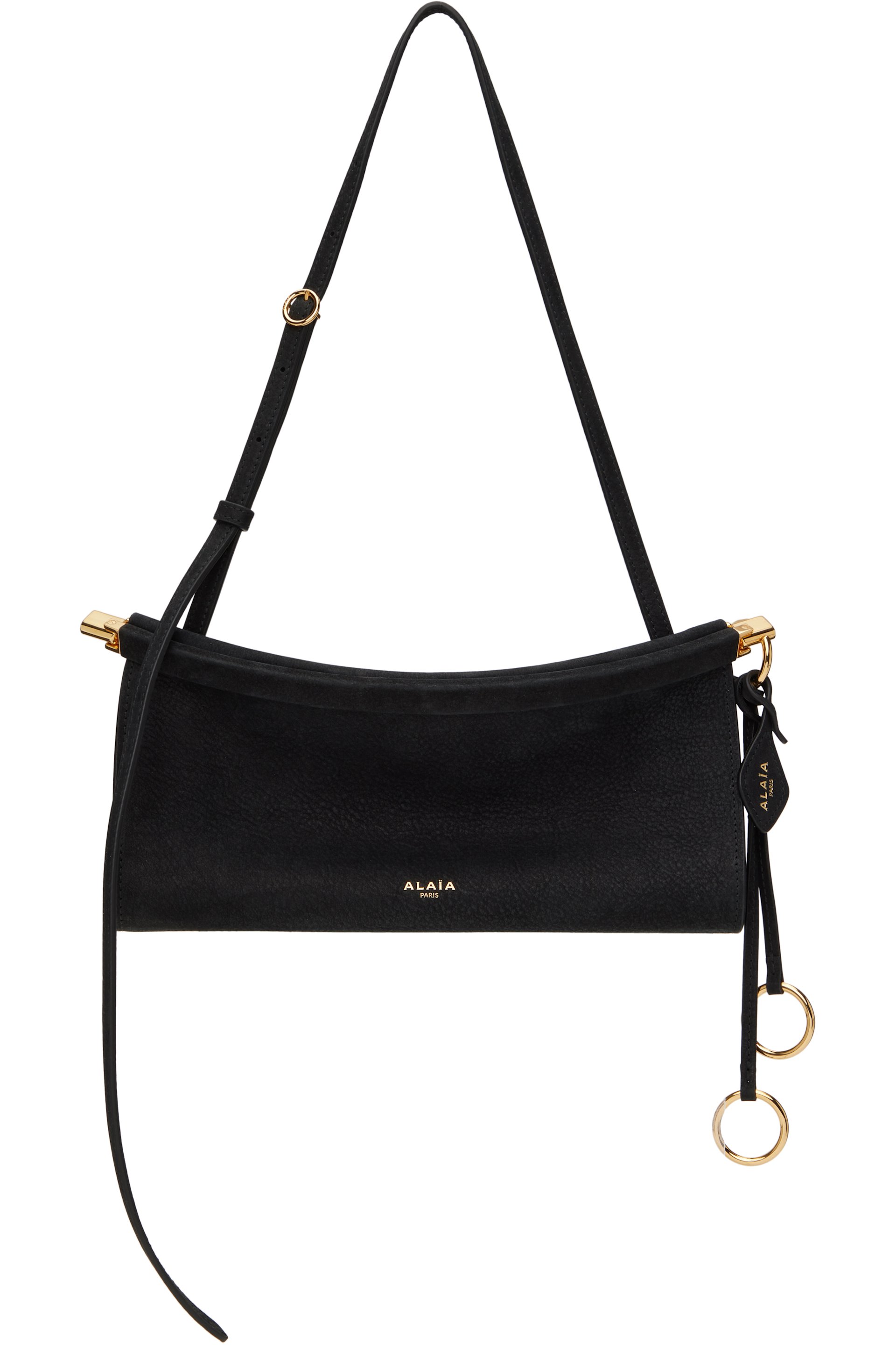 ALAÏA - Petit sac horizontal 'Le click' noir