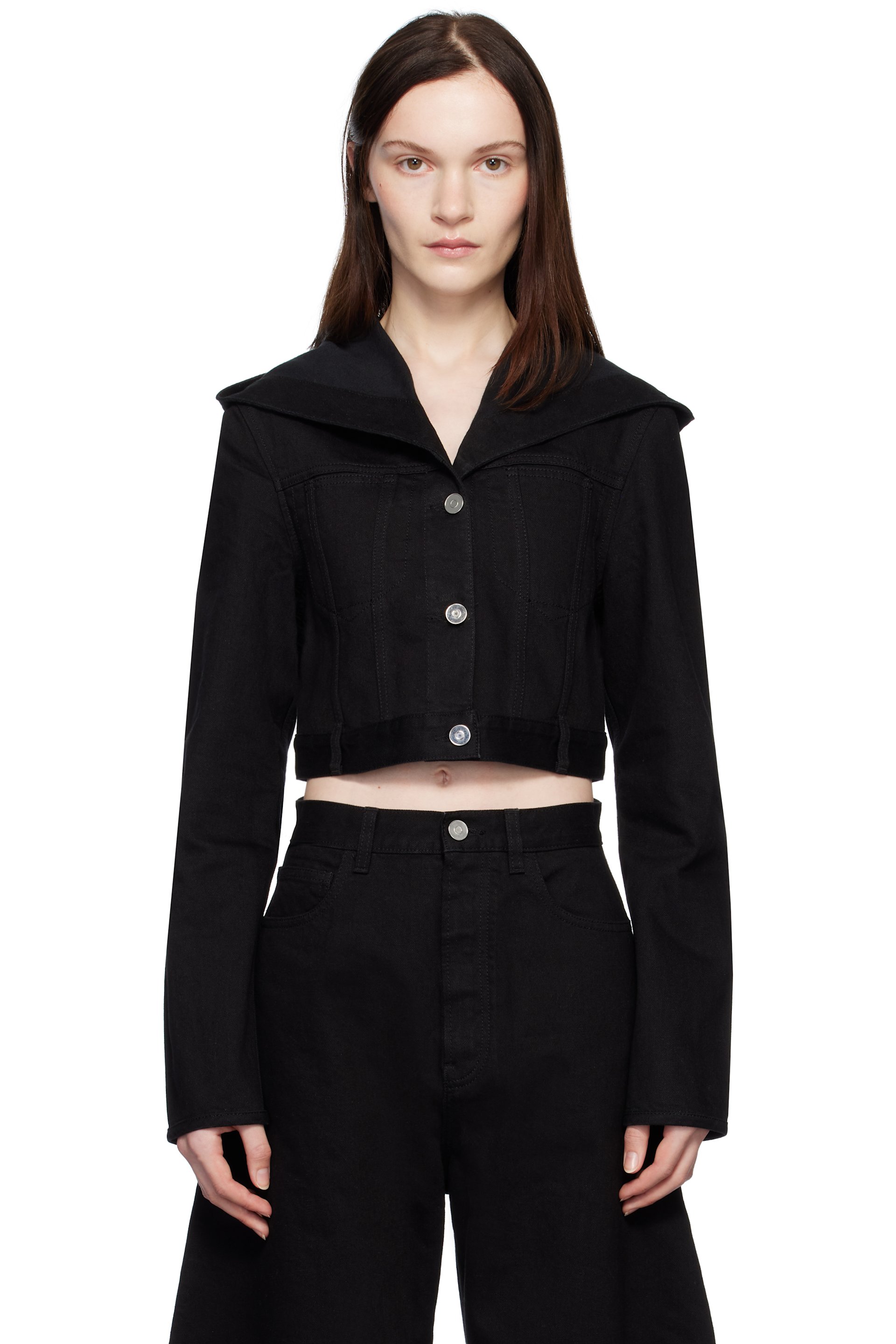 ウィメンズ用 ALAÏA デニムジャケット | SSENSE 日本