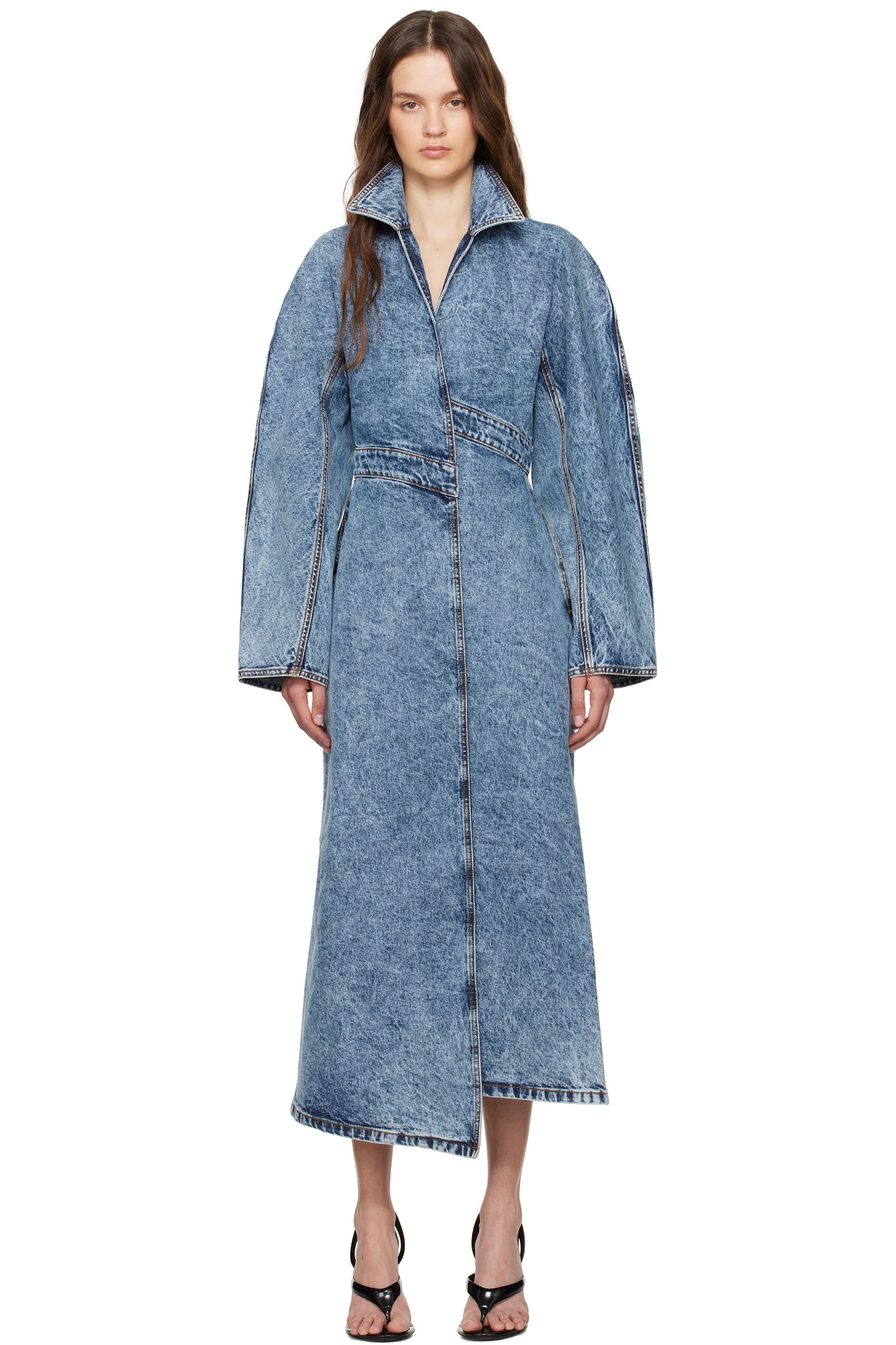 ウィメンズ用 ALAÏA デニムジャケット | SSENSE 日本