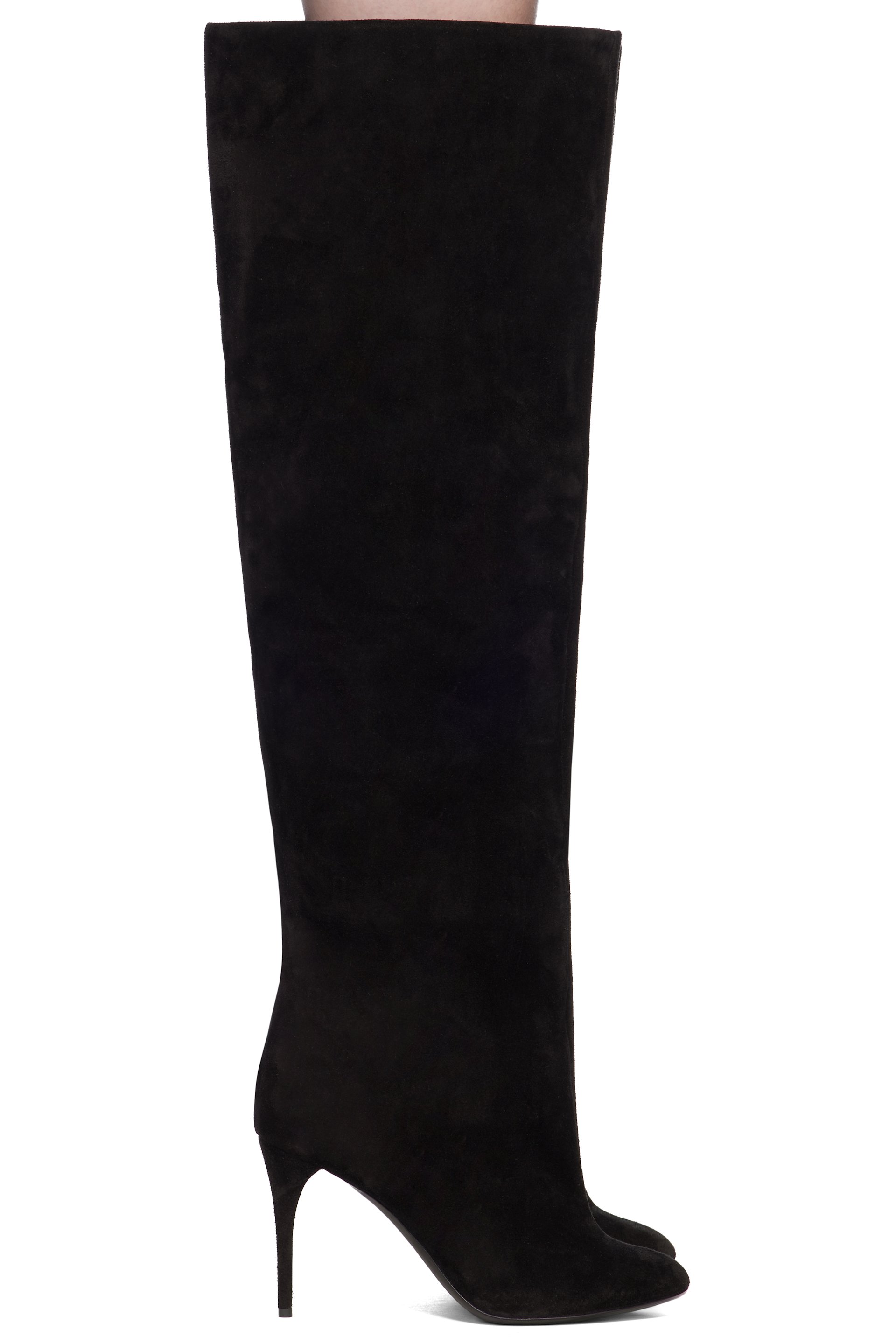 ALAÏA - Bottes Décolleté noires