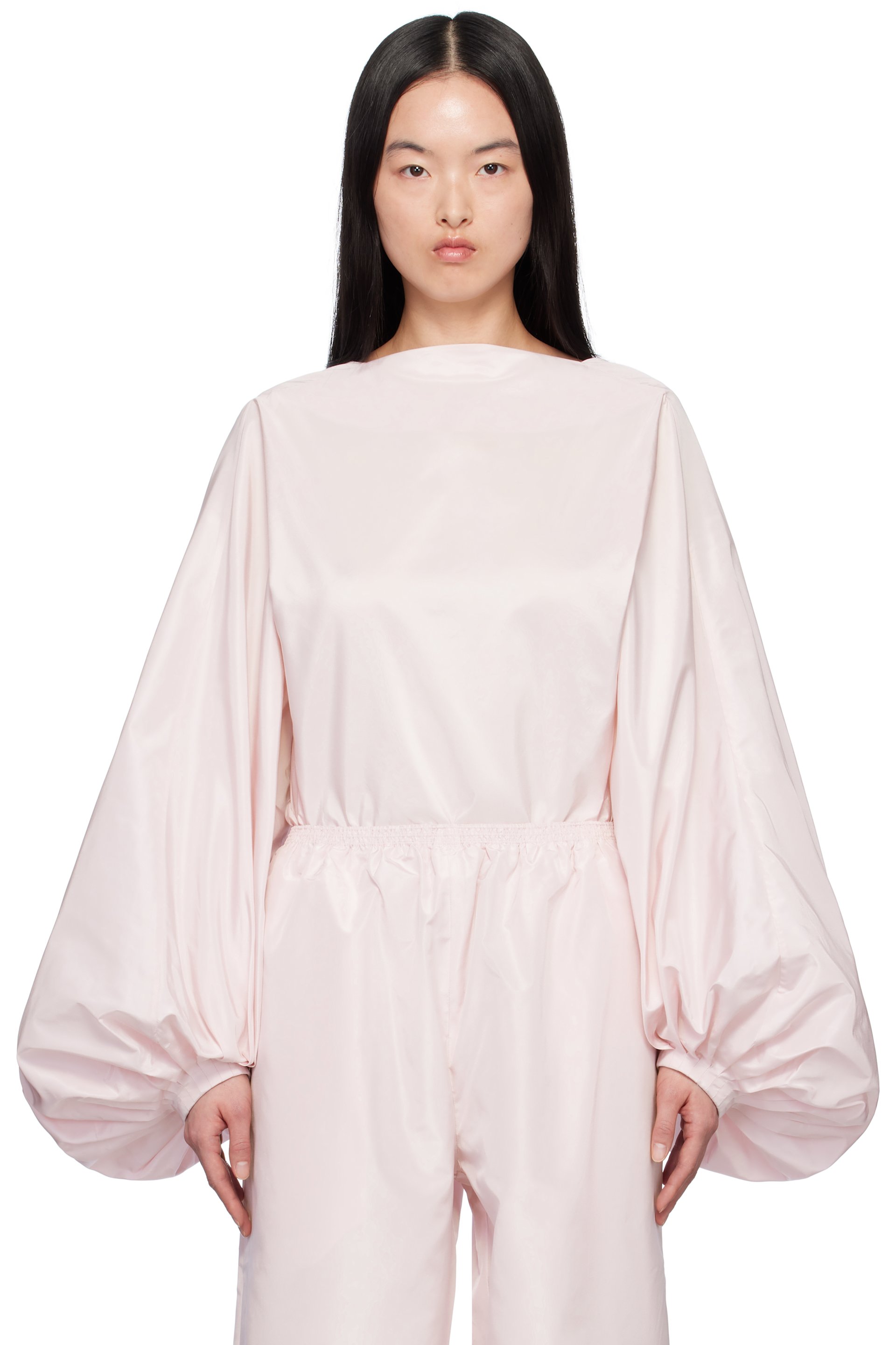 ALAÏA - Pink Balloon Bodysuit