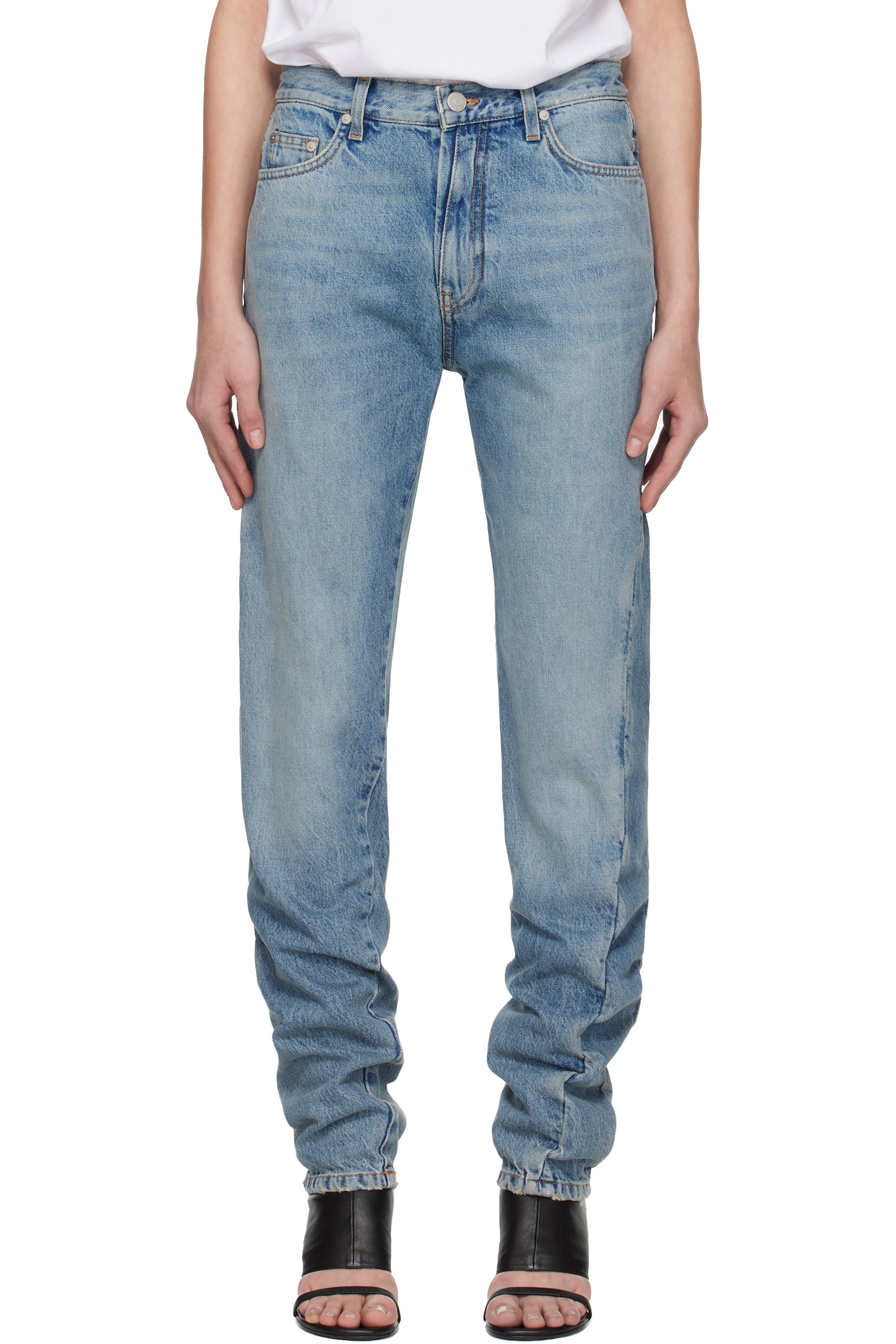 NVL-GARDE - Jean droit bleu