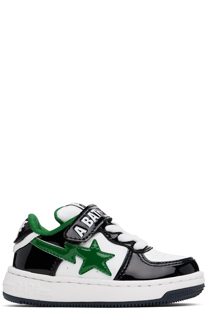 BAPE - Kids Black & White STA #2 K2 Sneakers