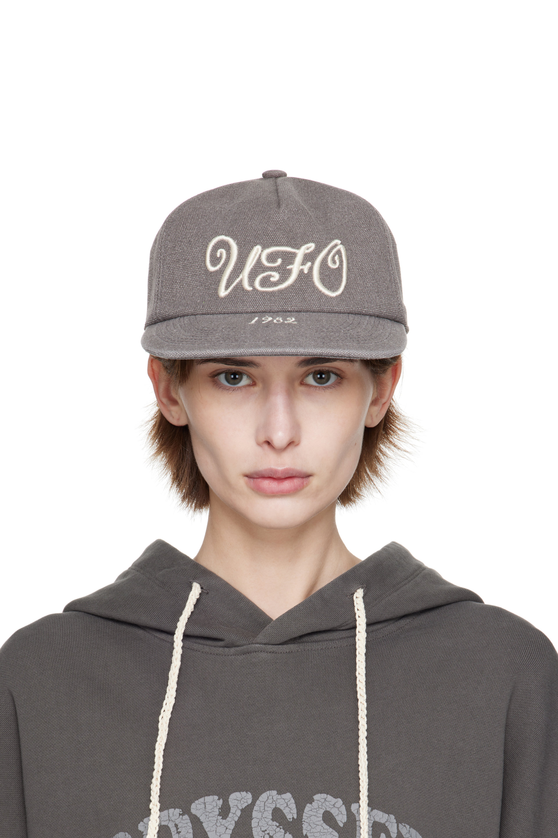 Kijun - Casquette de camp 'UFO' grise