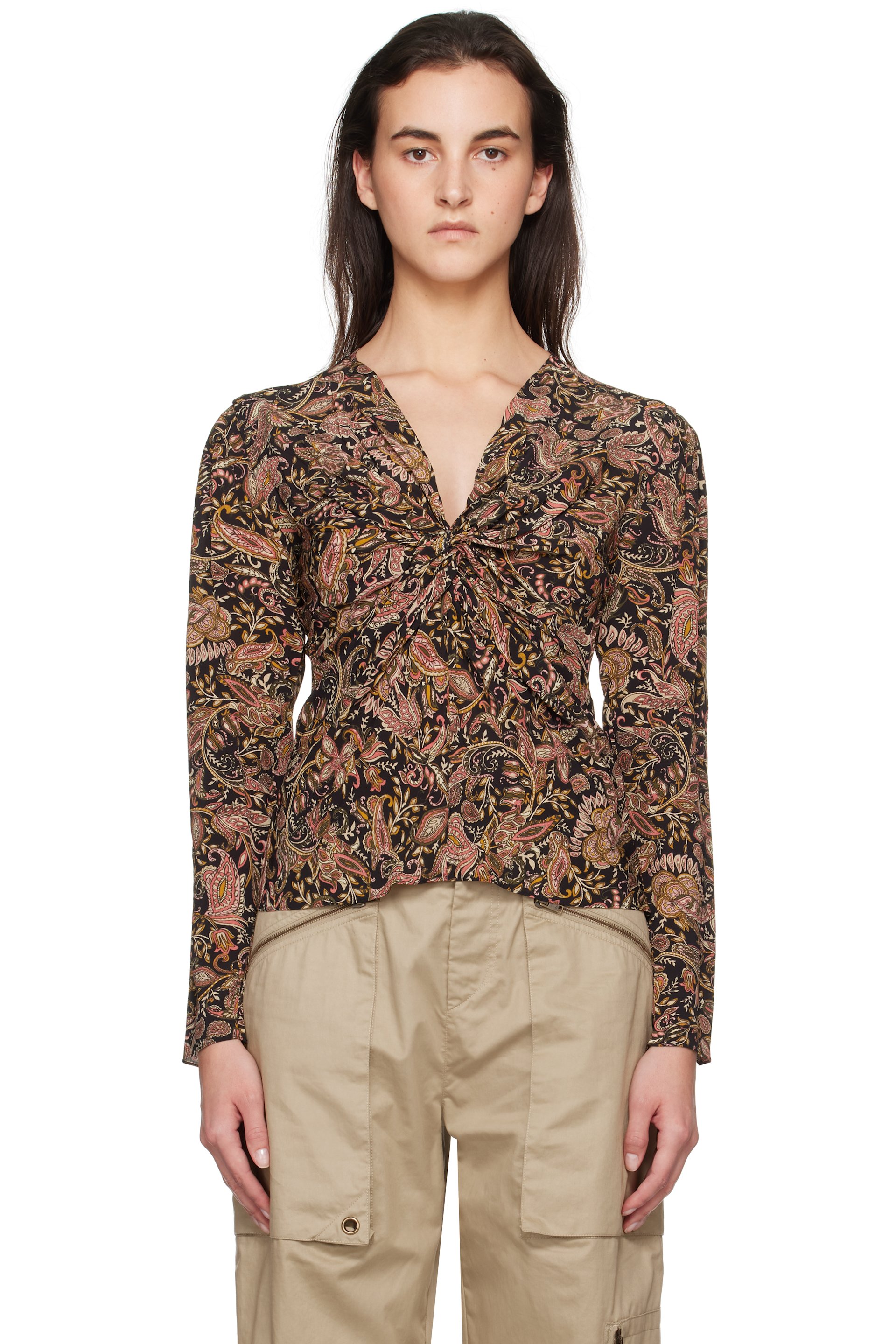 Isabel Marant Etoile - Chemisier Zekia noir