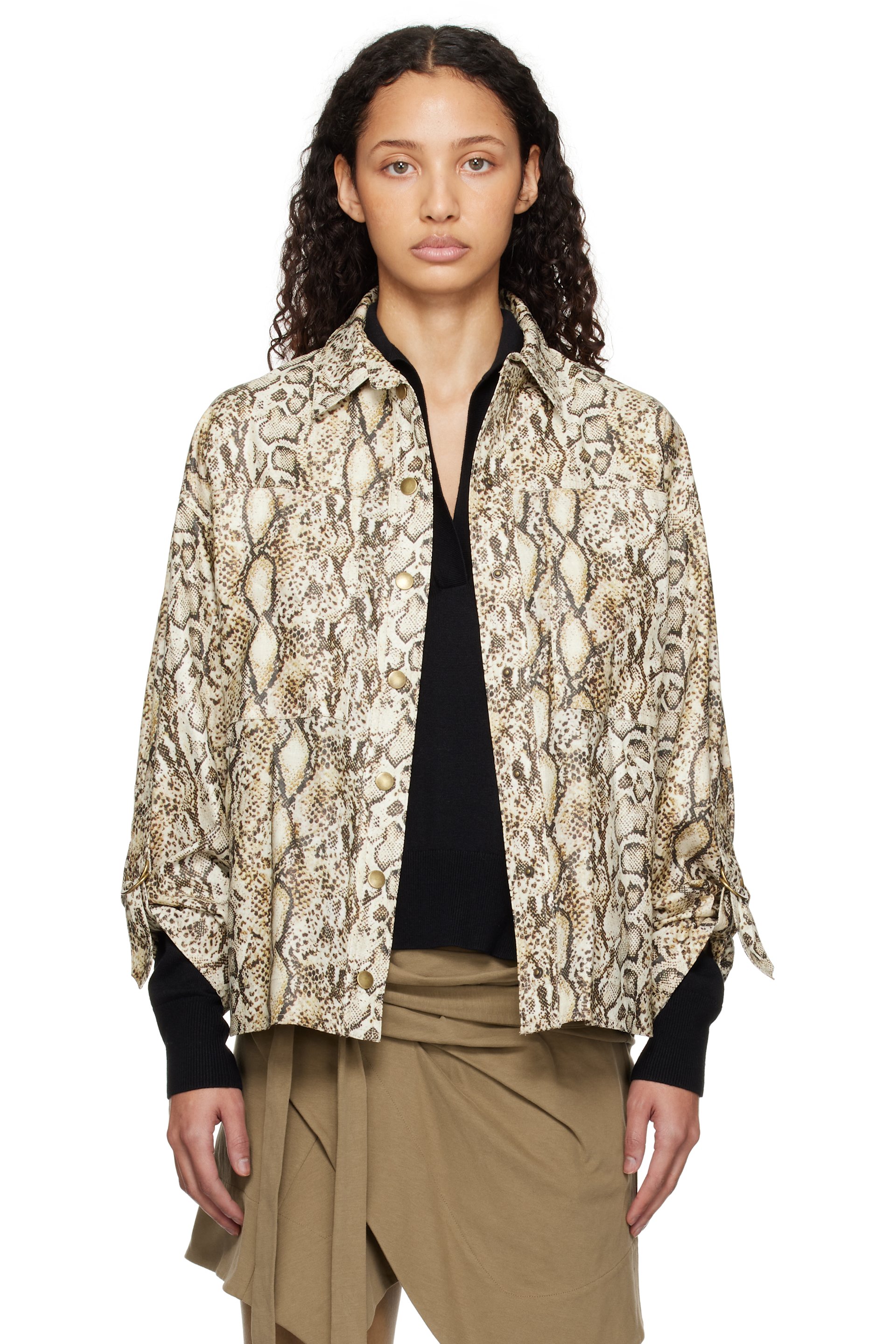 Isabel Marant - Chemise Florania beige