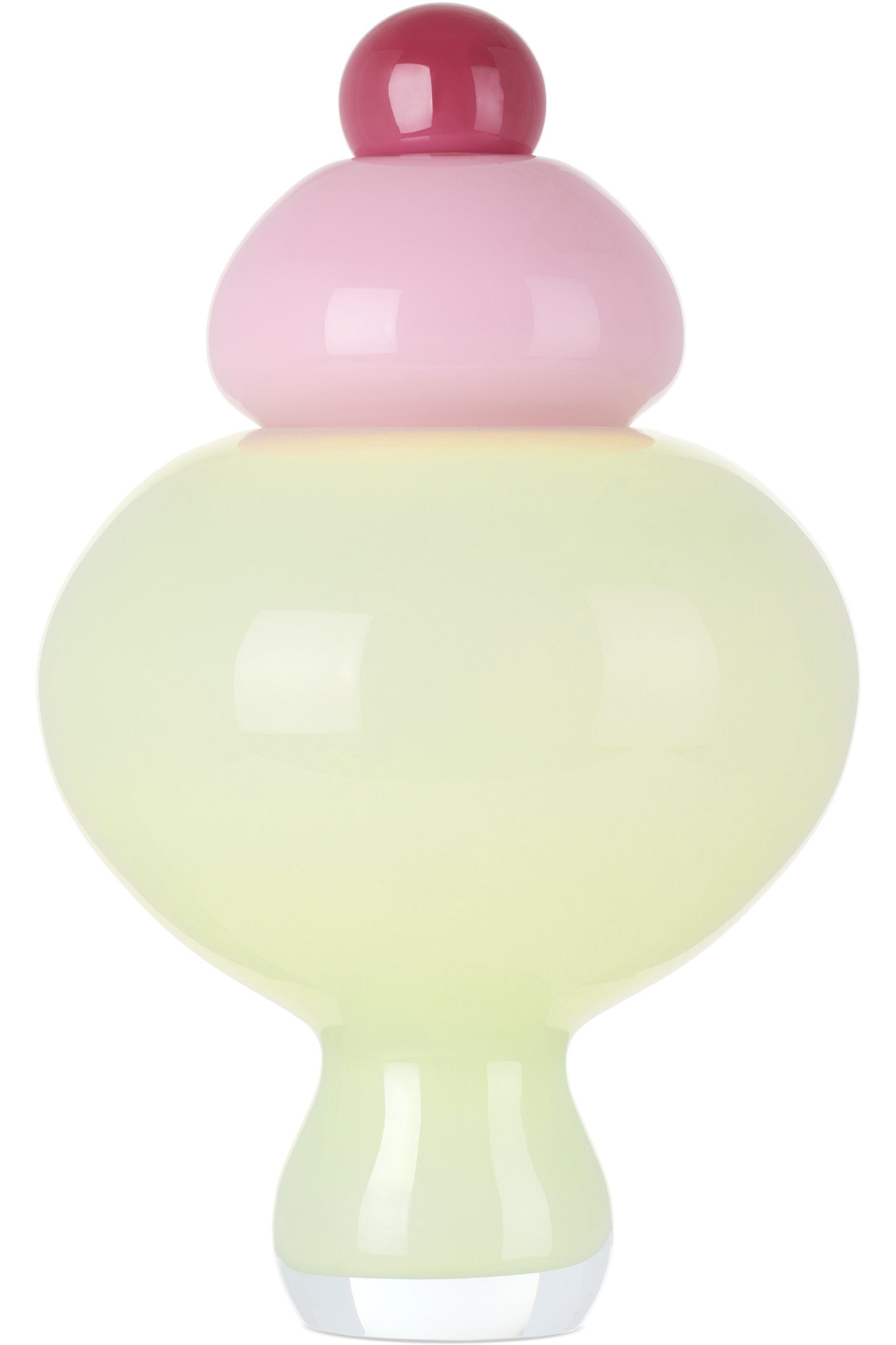 Helle Mardahl - Beige & Pink 'The Mega' Jar