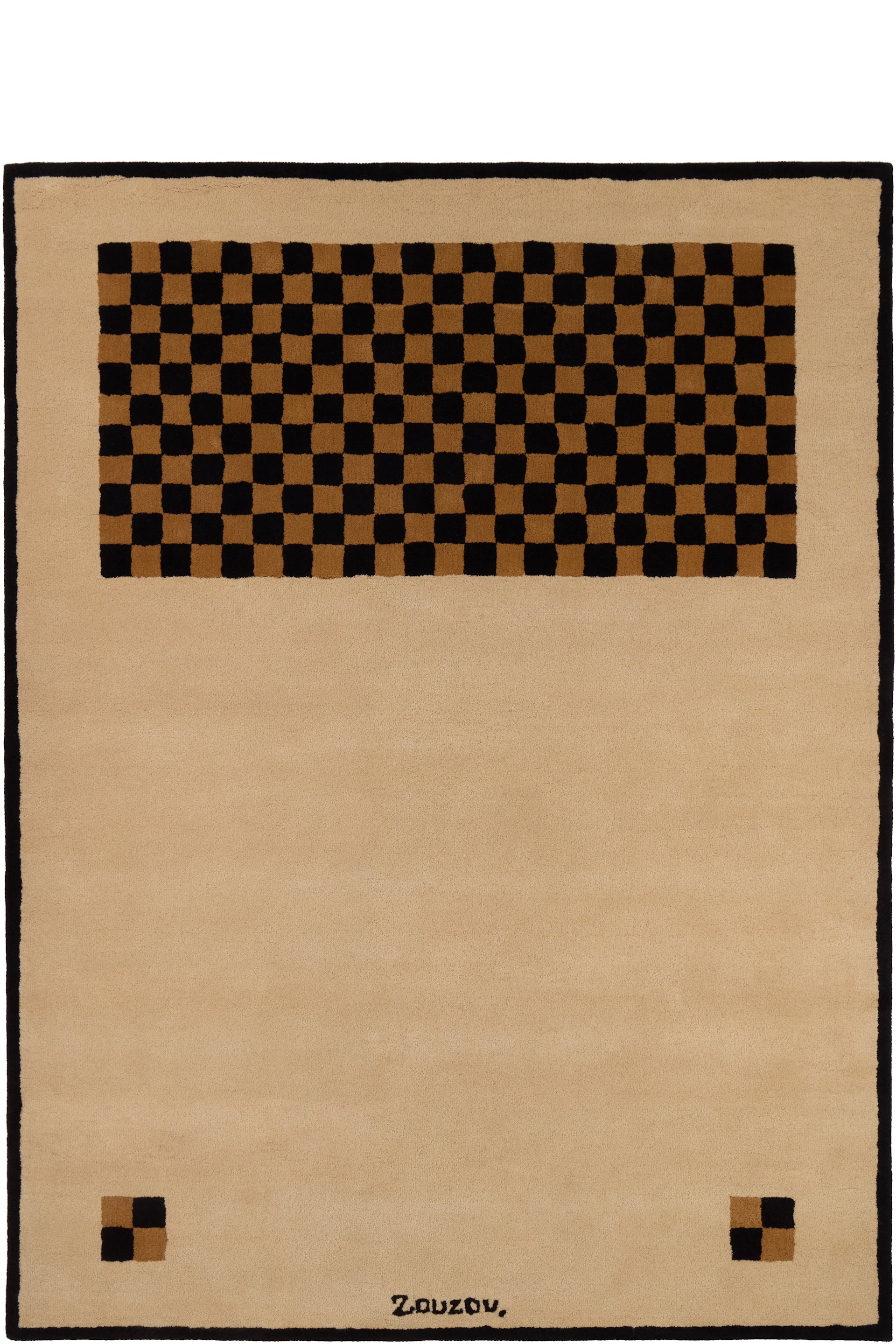 Zouzou Rugs - 驼色 Farmers' Block 地毯