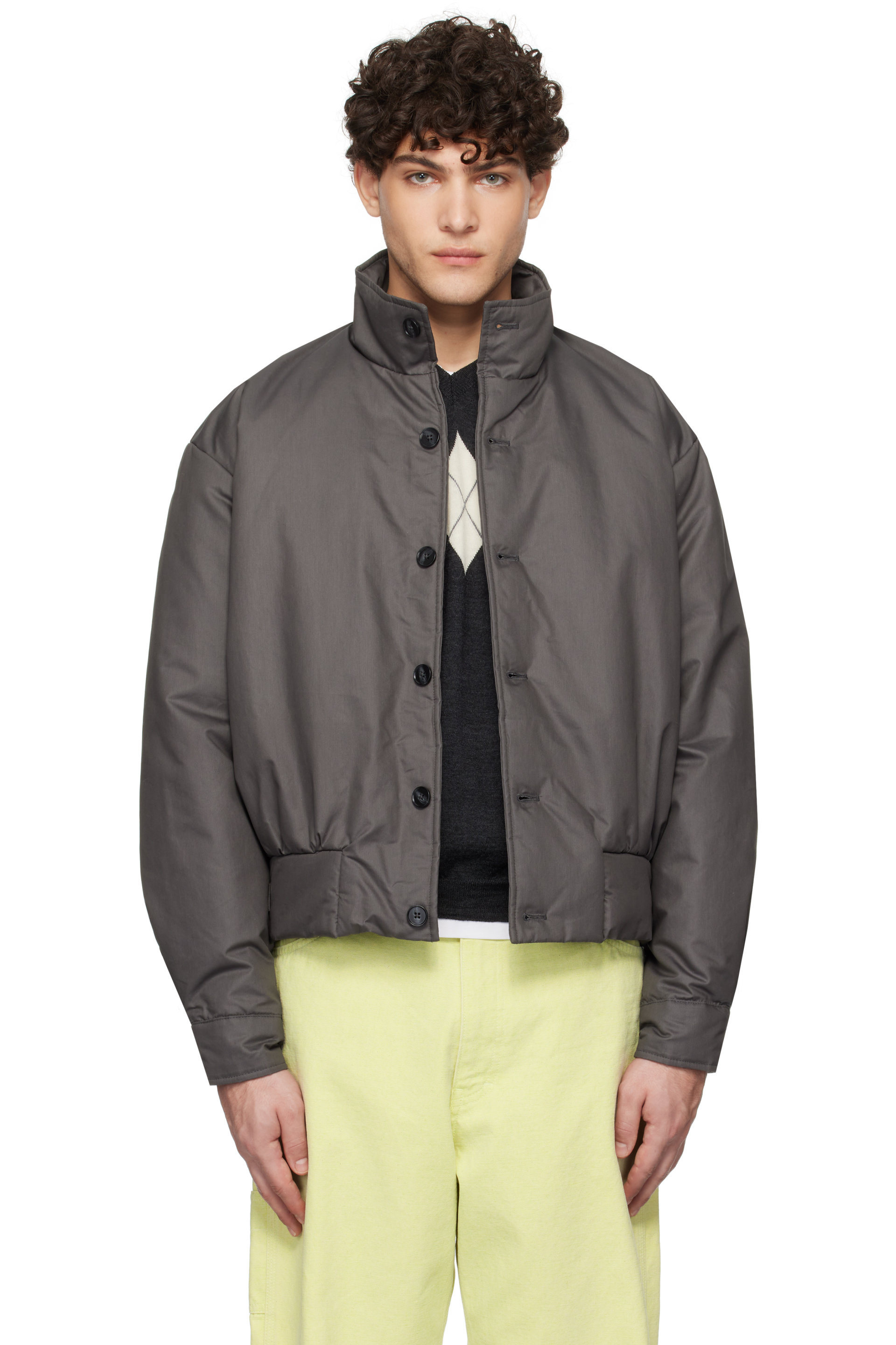Paloma Wool - Blouson aviateur Tate gris