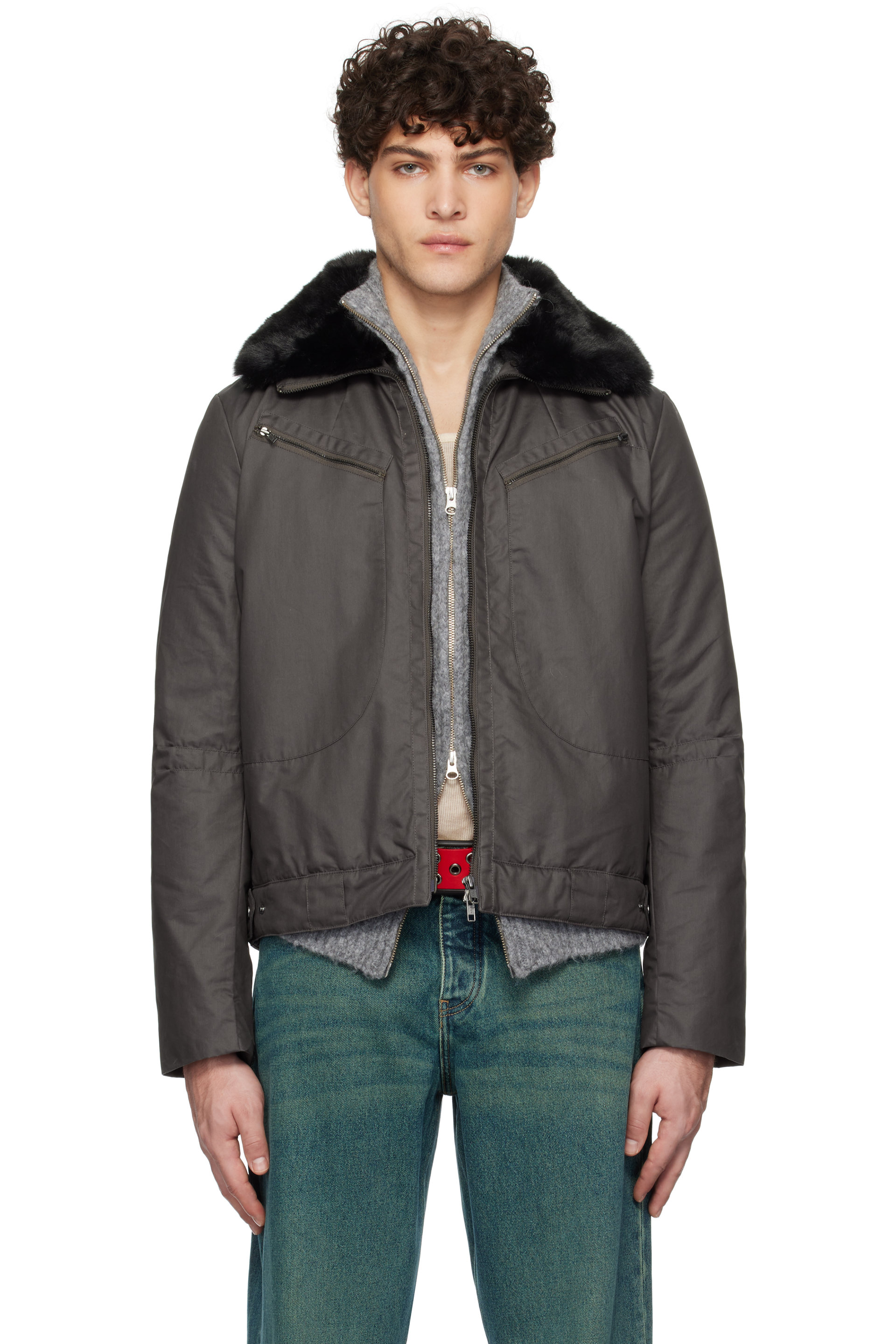 Paloma Wool - Blouson Jacoba brun