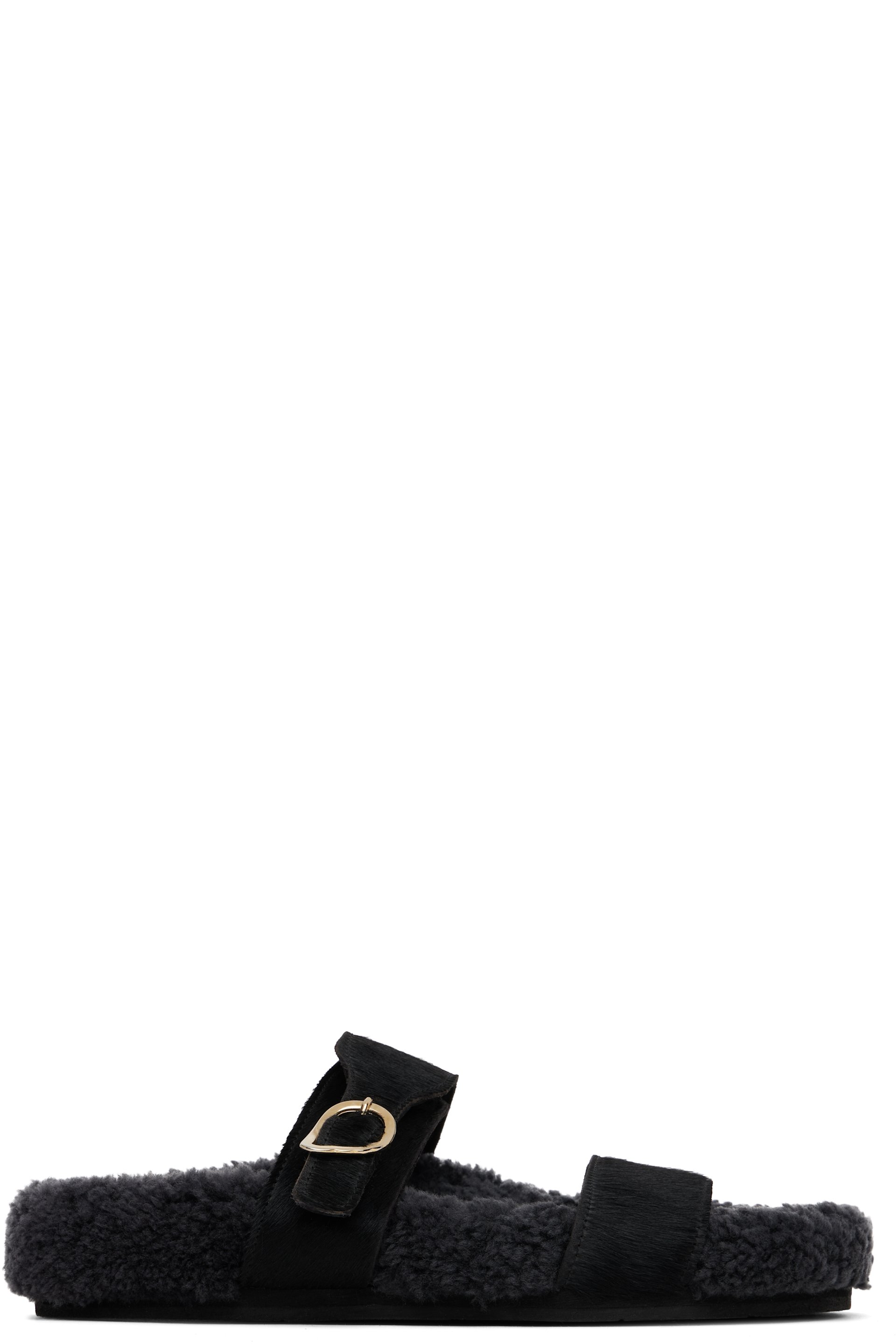 Ancient Greek Sandals - Sandales Latria noires